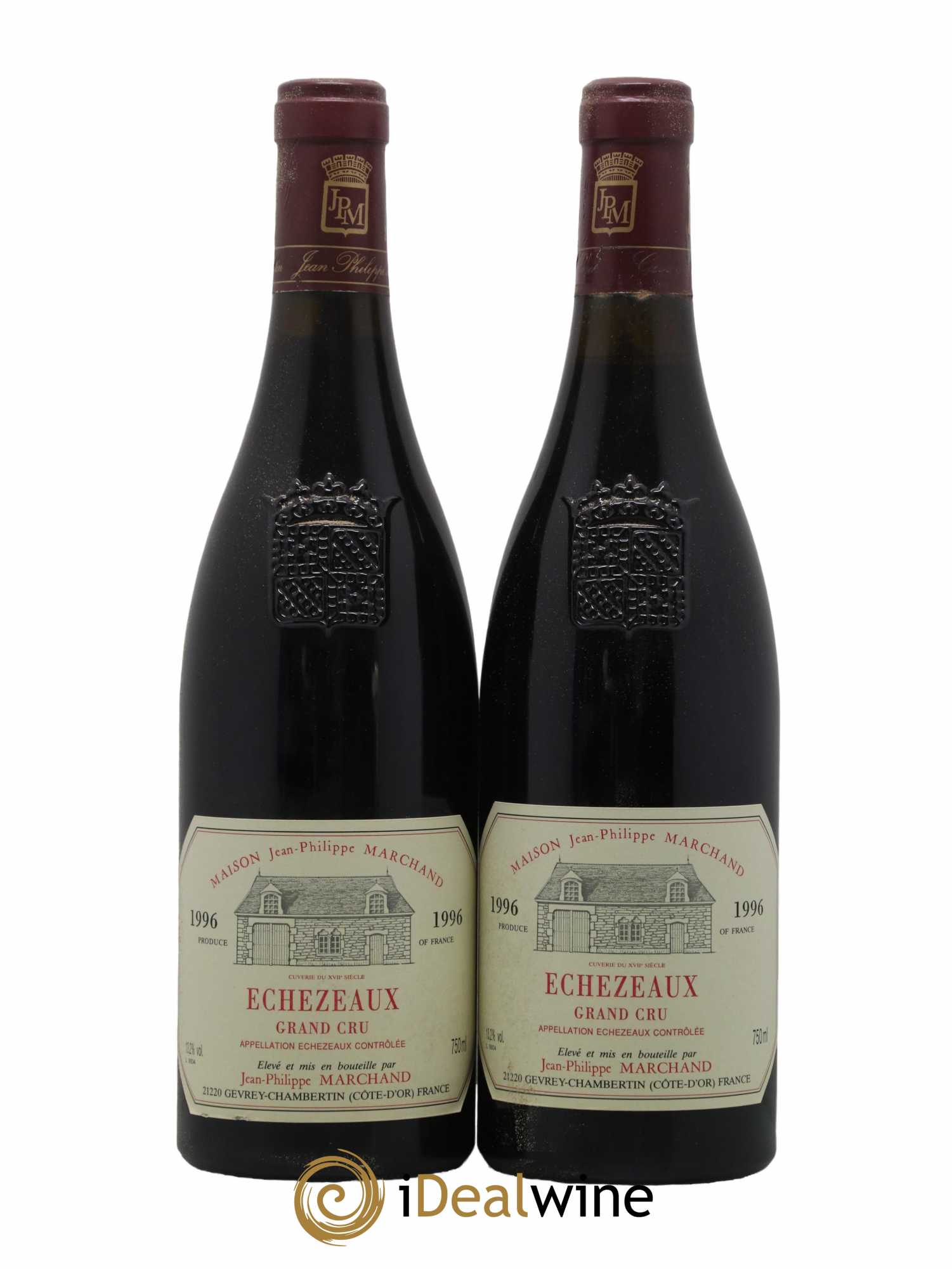 Echezeaux Grand Cru Domaine Jean Philippe Marchand 1996 - Lot de 2 bouteilles - 0
