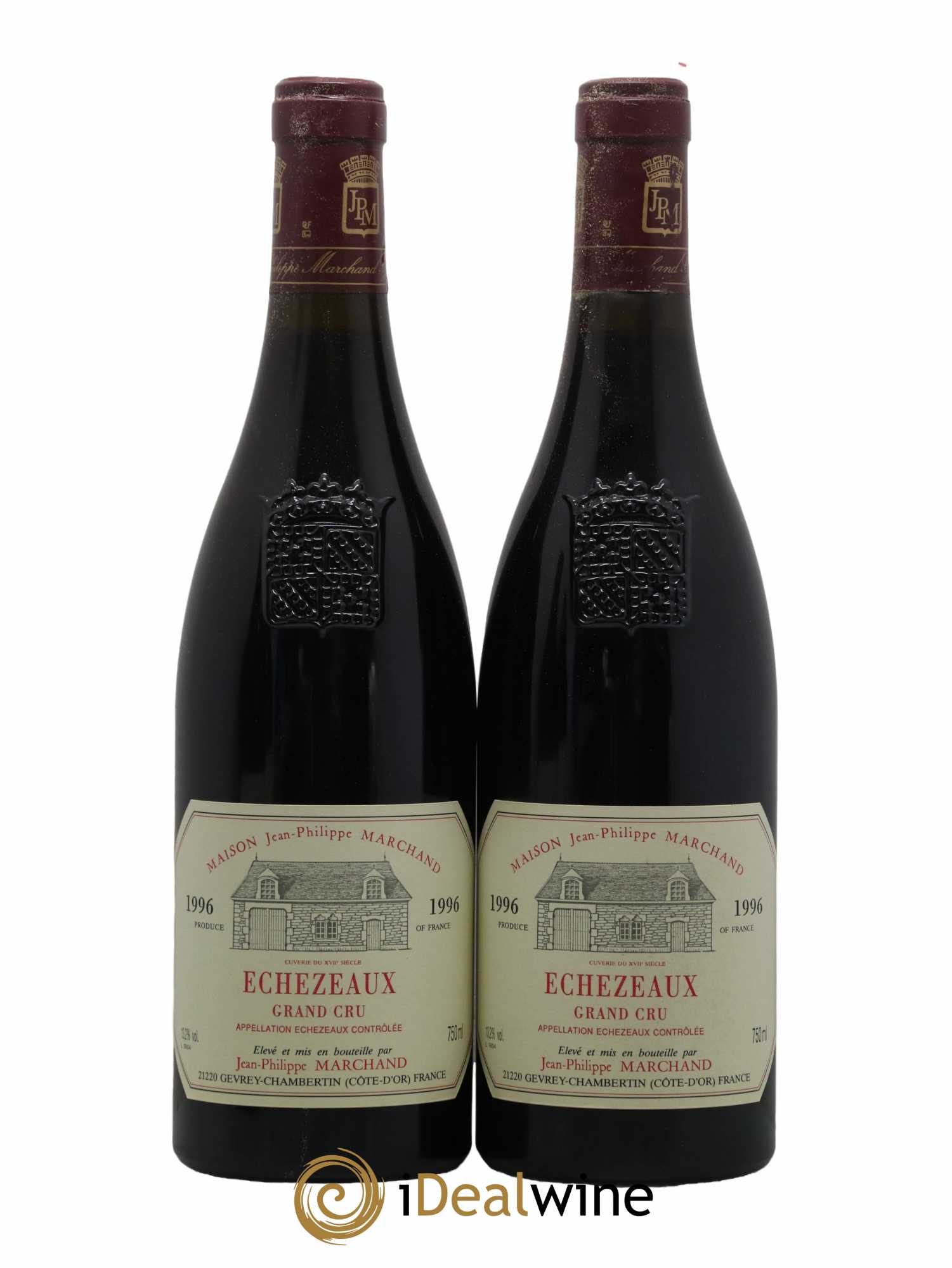 Echezeaux Grand Cru Domaine Jean Philippe Marchand 1996 - Lot de 2 bouteilles - 0