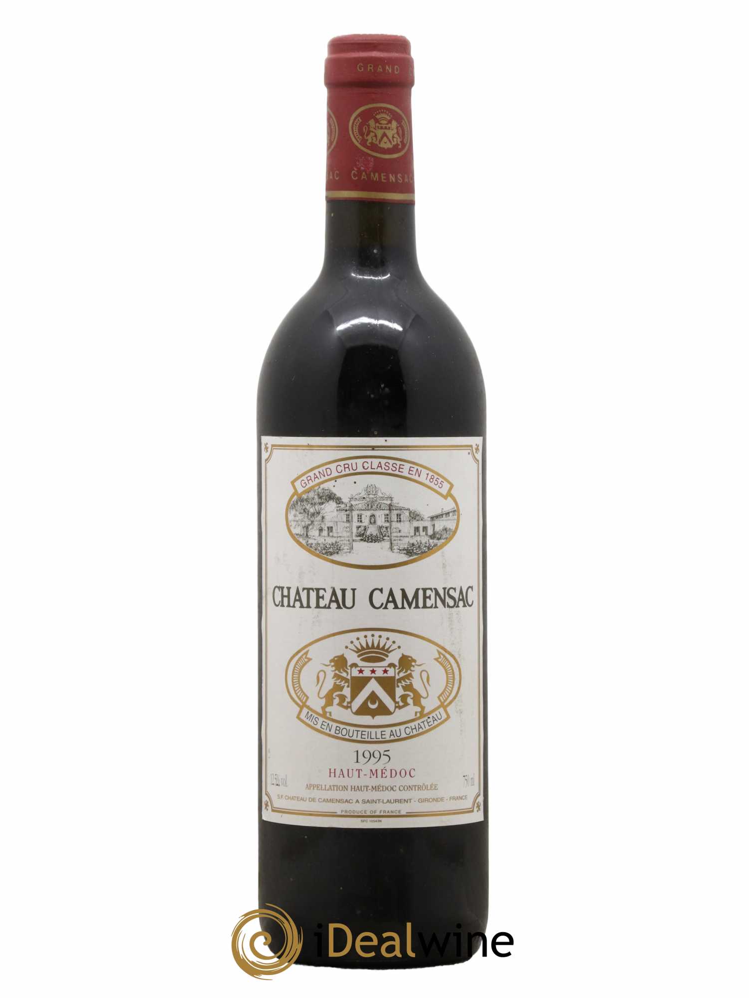 Château Camensac 5ème Grand Cru Classé 1995 - Lot de 1 bouteille - 0