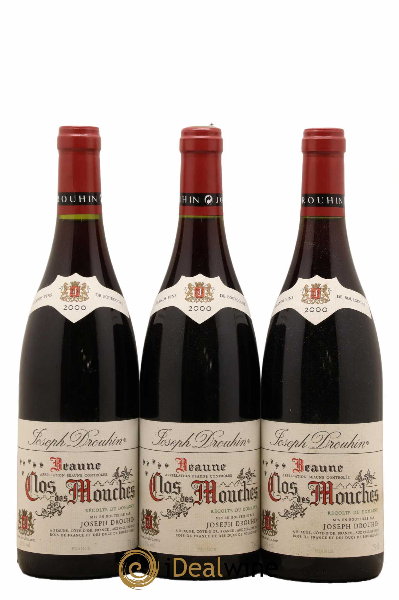 Beaune 1er Cru Clos des Mouches Joseph Drouhin 2000 - Lotto di 12 bottiglie - 1