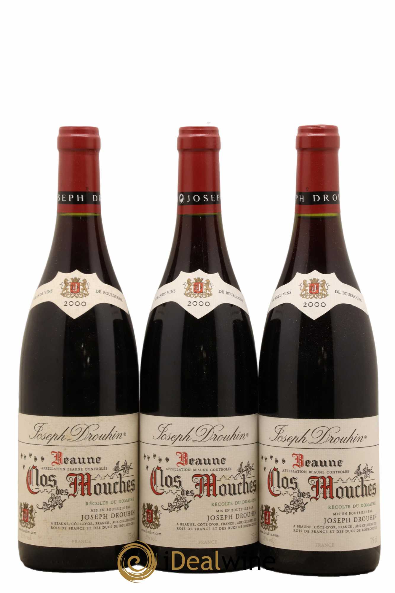 Beaune 1er Cru Clos des Mouches Joseph Drouhin 2000 - Lotto di 12 bottiglie - 3