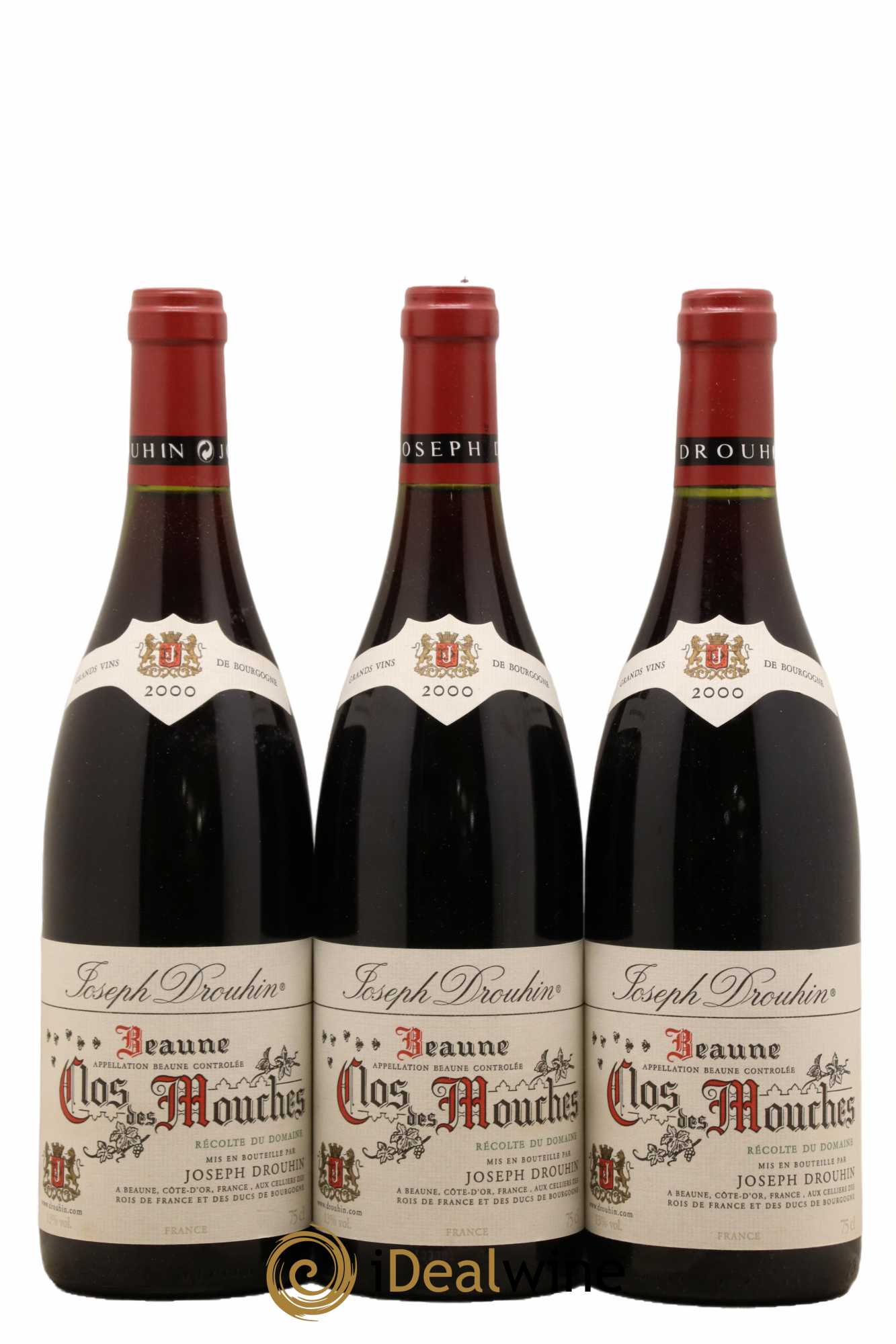 Beaune 1er Cru Clos des Mouches Joseph Drouhin 2000 - Lotto di 12 bottiglie - 4
