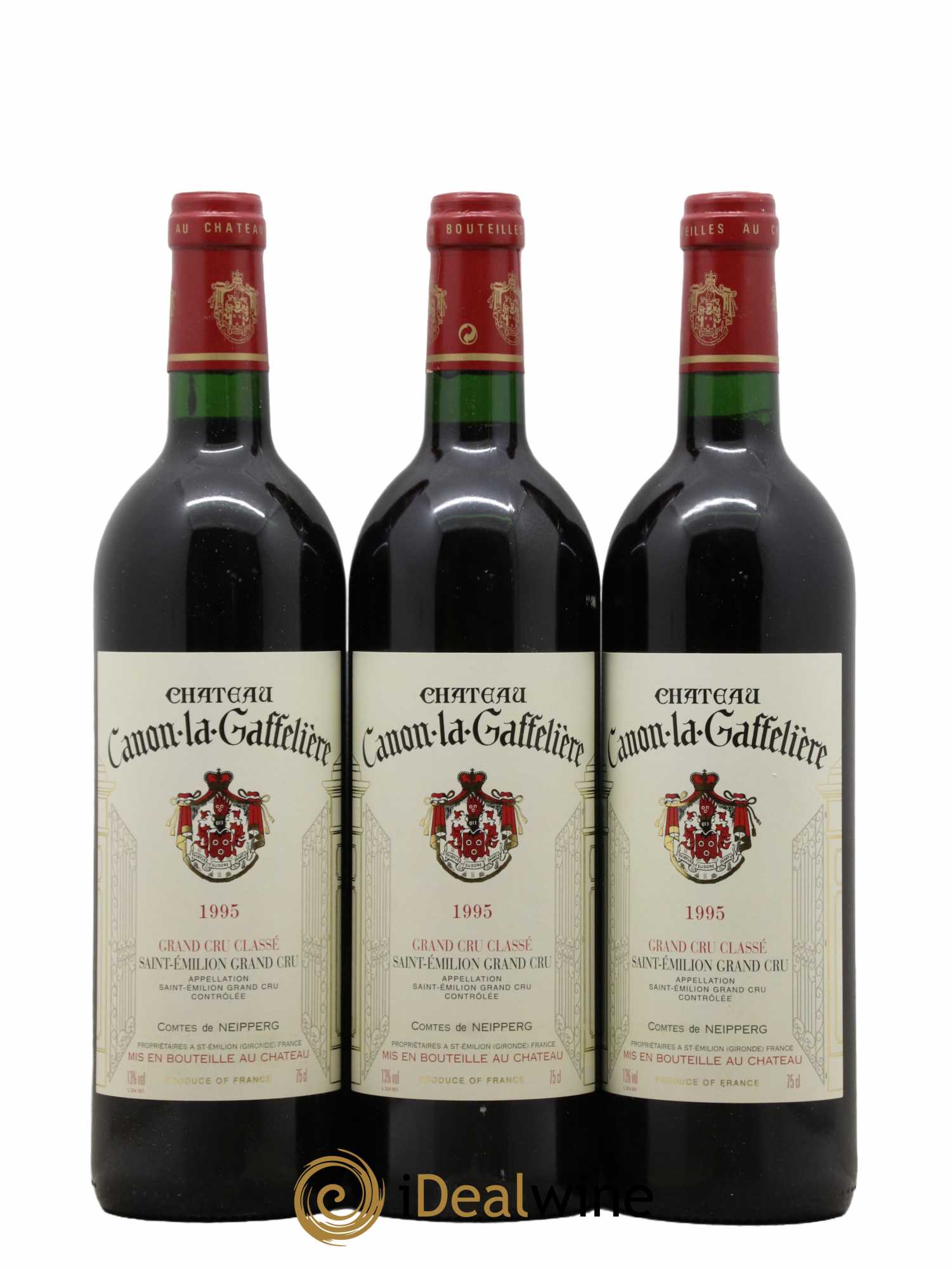 Château Canon la Gaffelière 1er Grand Cru Classé B 1995 - Lot de 12 bouteilles - 2