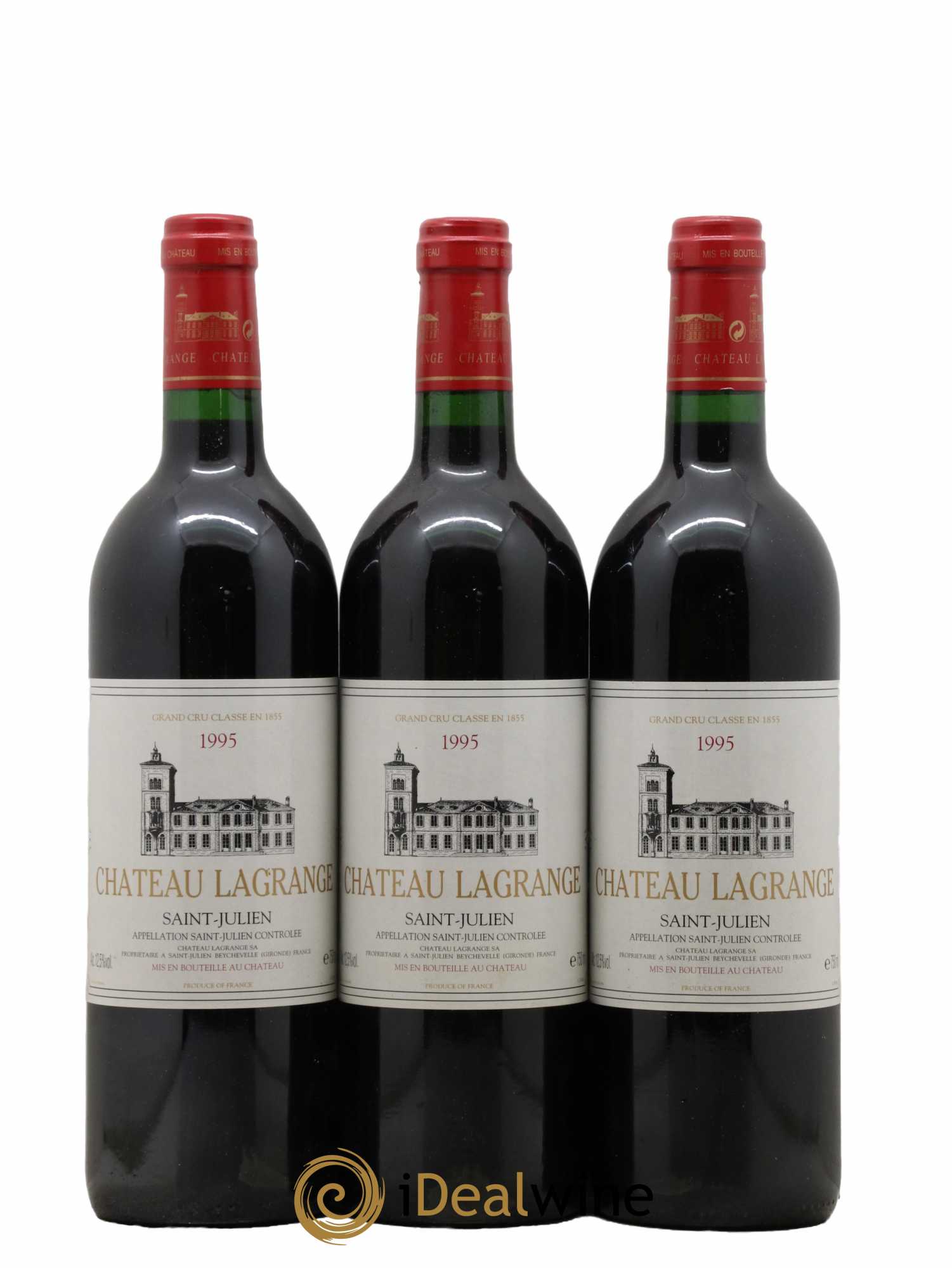 Château Lagrange 3ème Grand Cru Classé 1995 - Lot de 12 bouteilles - 1