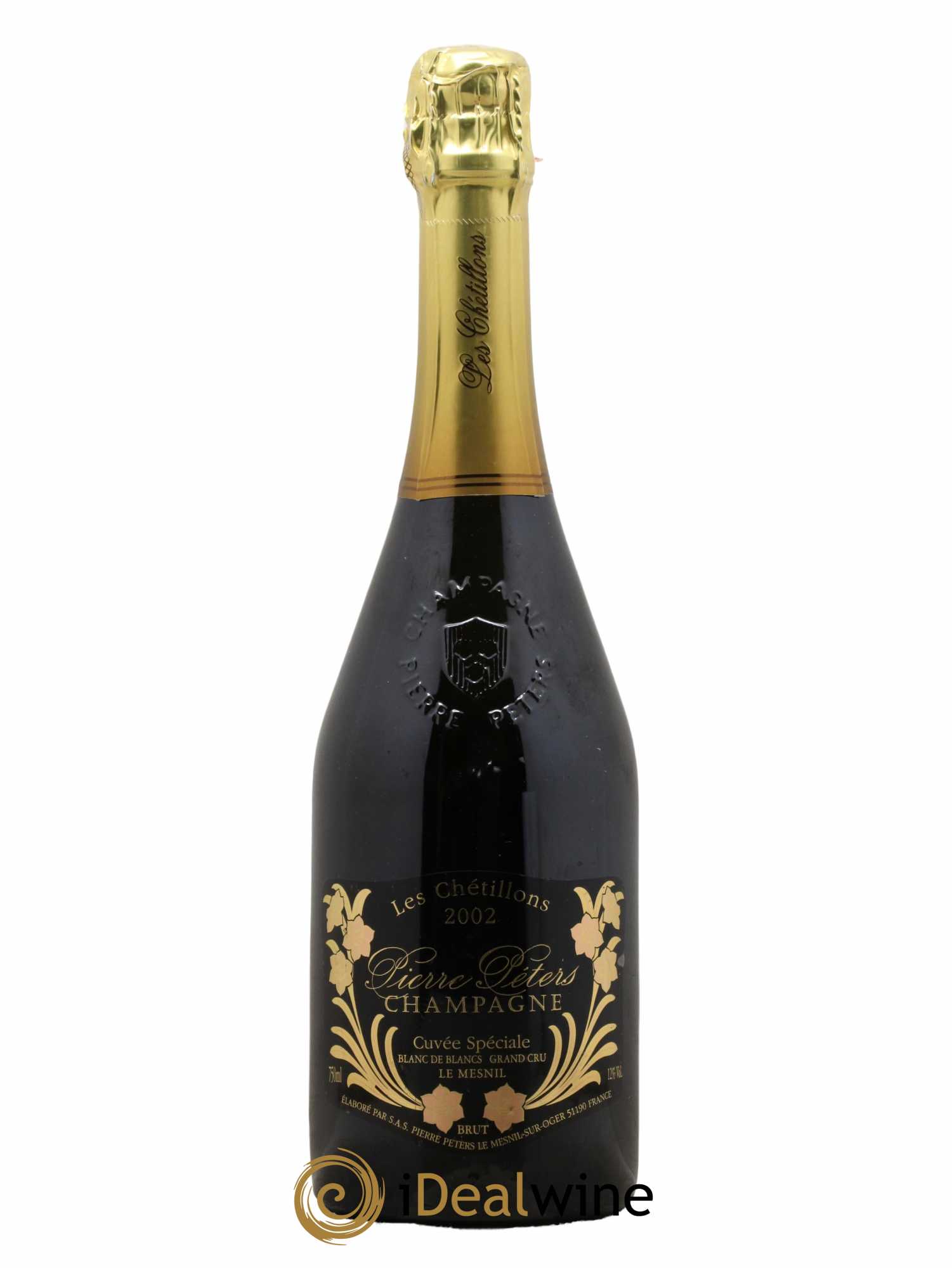 Cuvée Spéciale les Chétillons Blanc de Blancs Brut Pierre Péters 2002 - Lot de 1 bouteille - 0