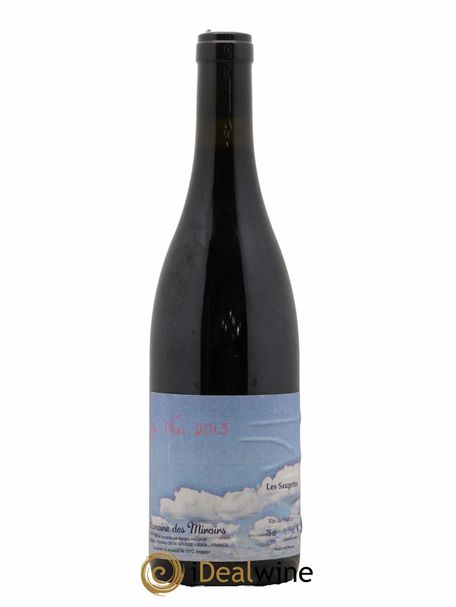 Vin de France Ja Nai Les Saugettes Kenjiro Kagami - Domaine des Miroirs 2013 - Lot de 1 bouteille - 0