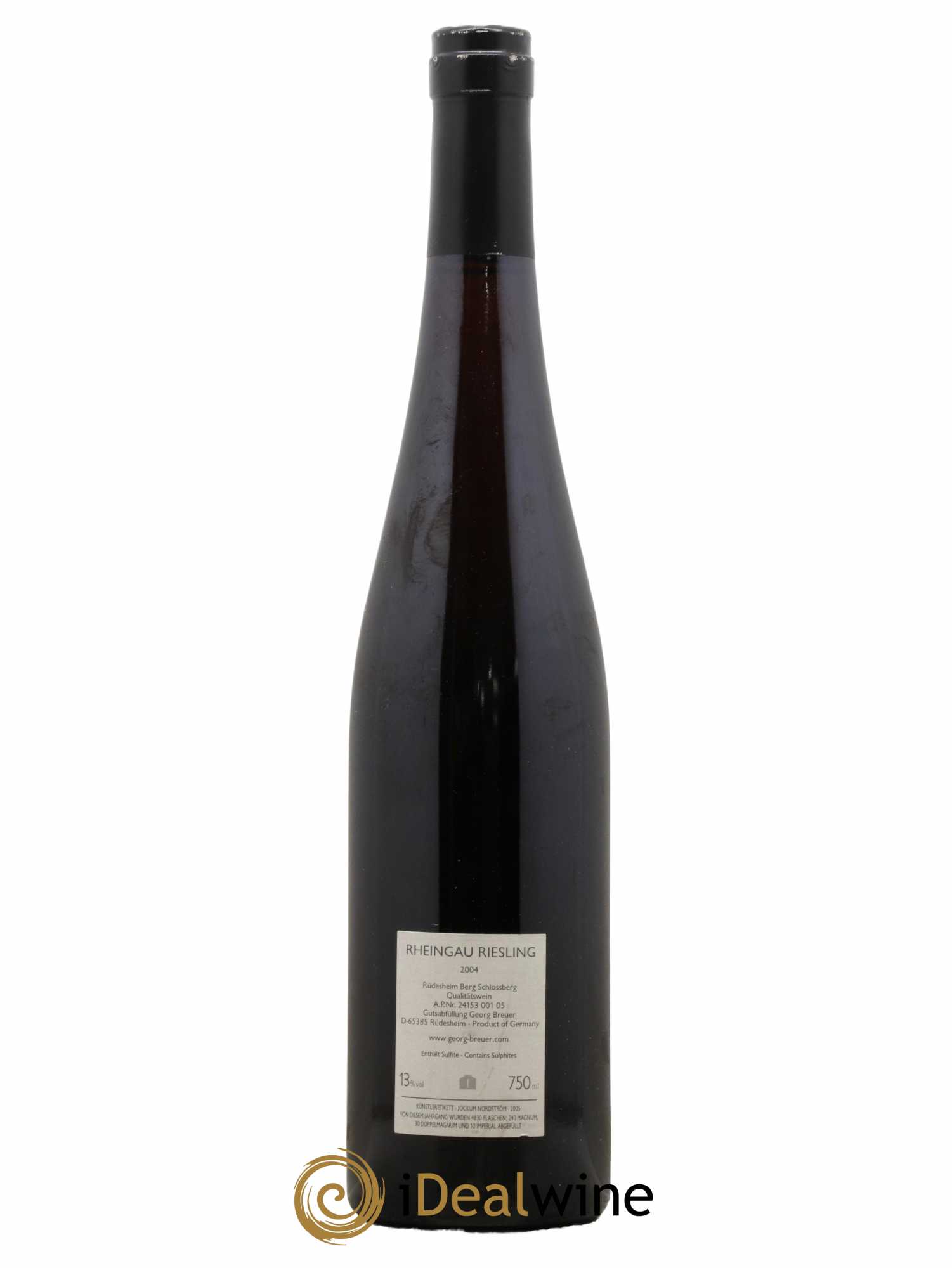 Riesling Rüdesheim Berg Schlossberg Georg Breuer 2004 - Lot of 1 bottle - 1