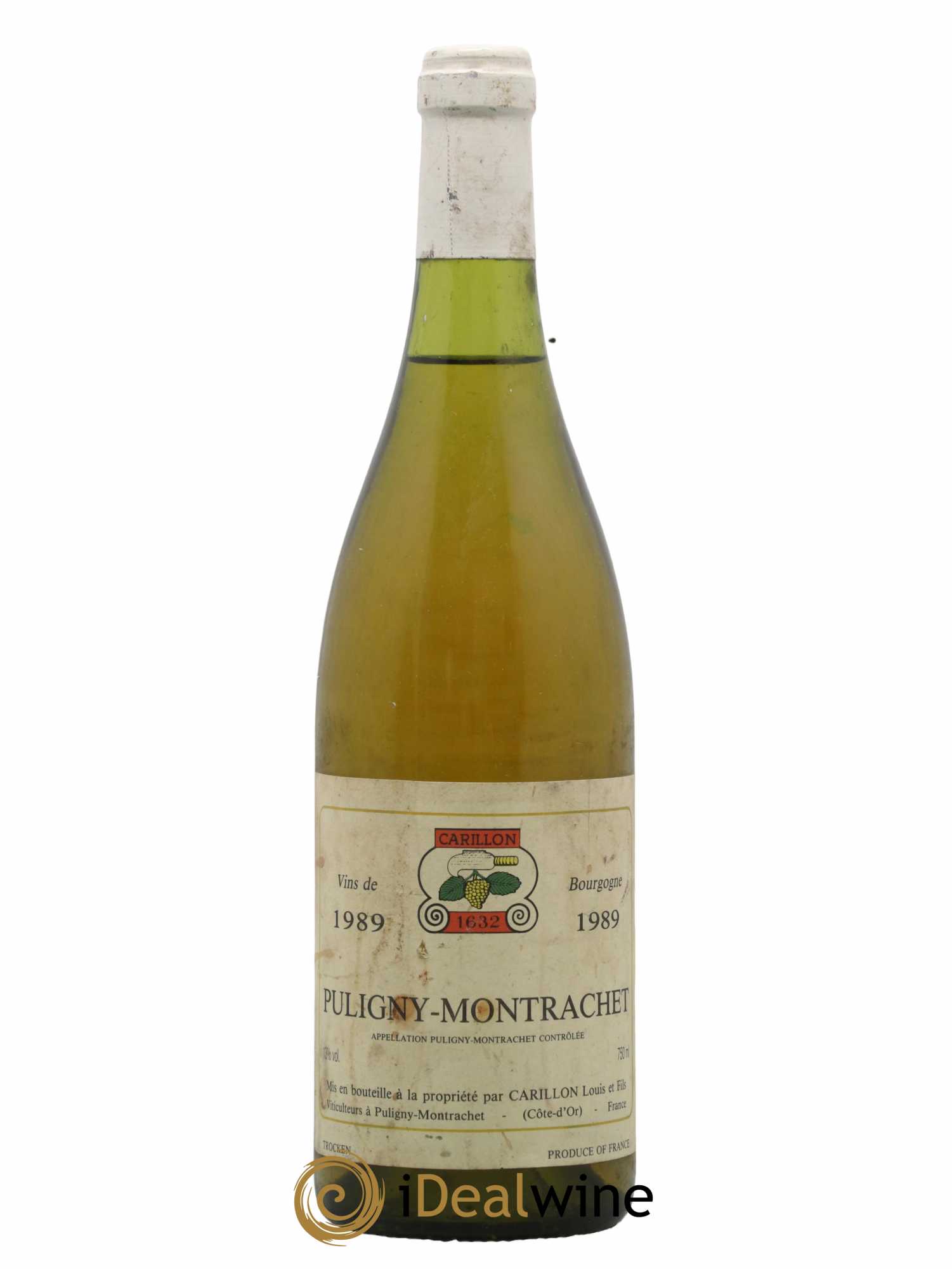 Puligny-Montrachet Louis Carillon & Fils 1989 - Lot de 1 bouteille - 0