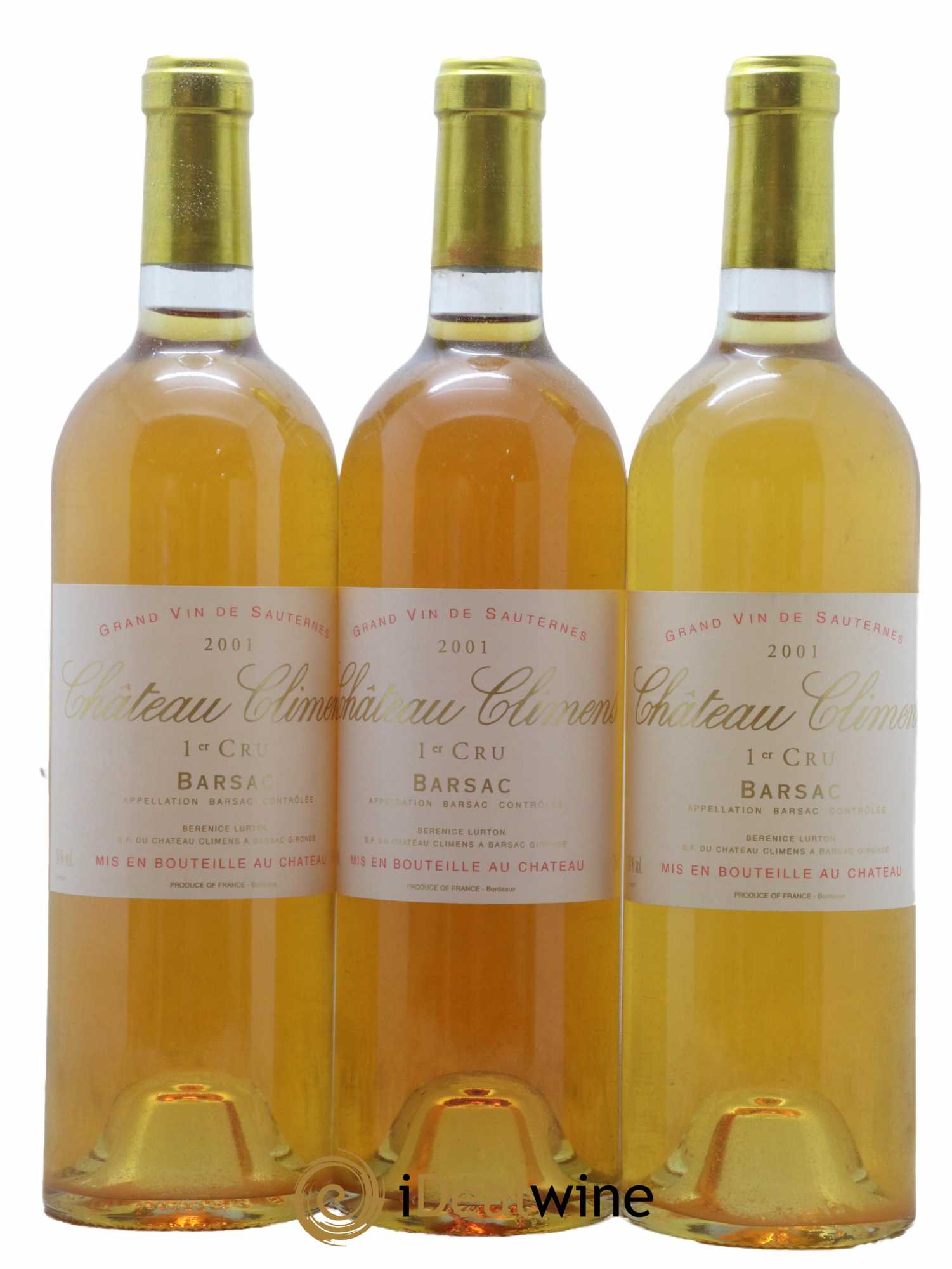 Château Climens 1er Grand Cru Classé 2001 - Lotto di 6 bottiglie - 1