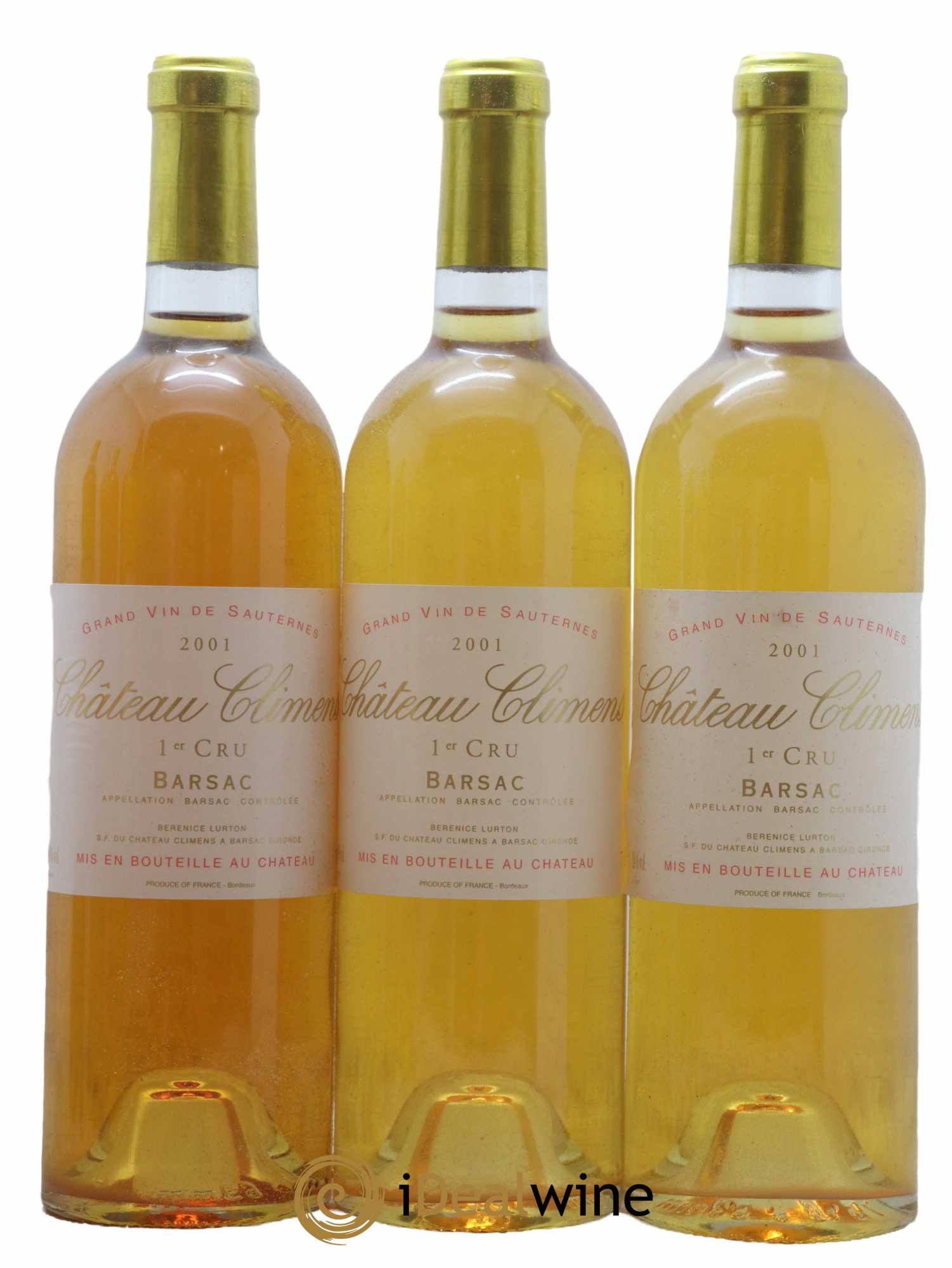 Château Climens 1er Grand Cru Classé 2001 - Lotto di 6 bottiglie - 2