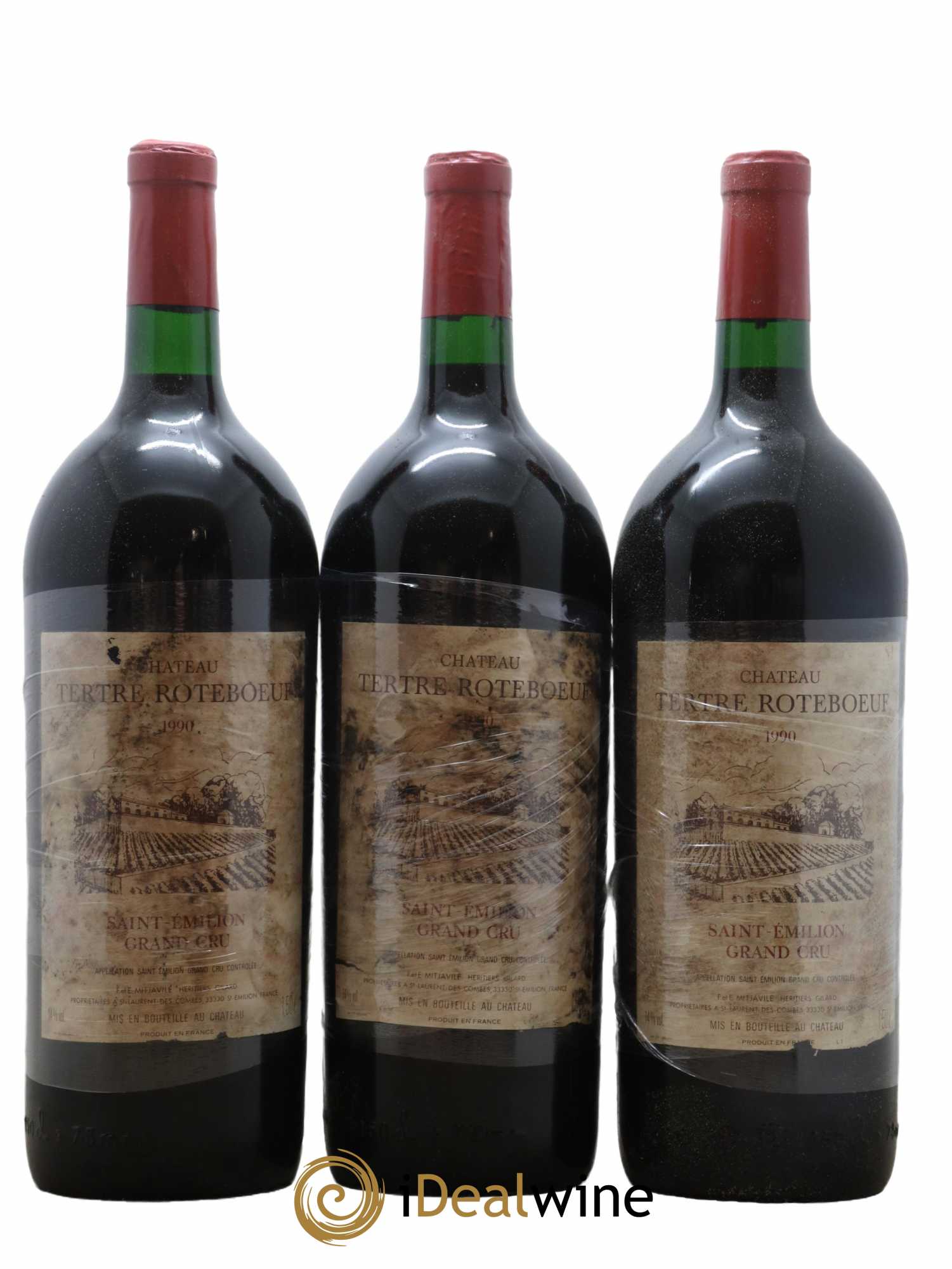 Château Tertre Roteboeuf 1990 - Posten von 6 Magnum - 2