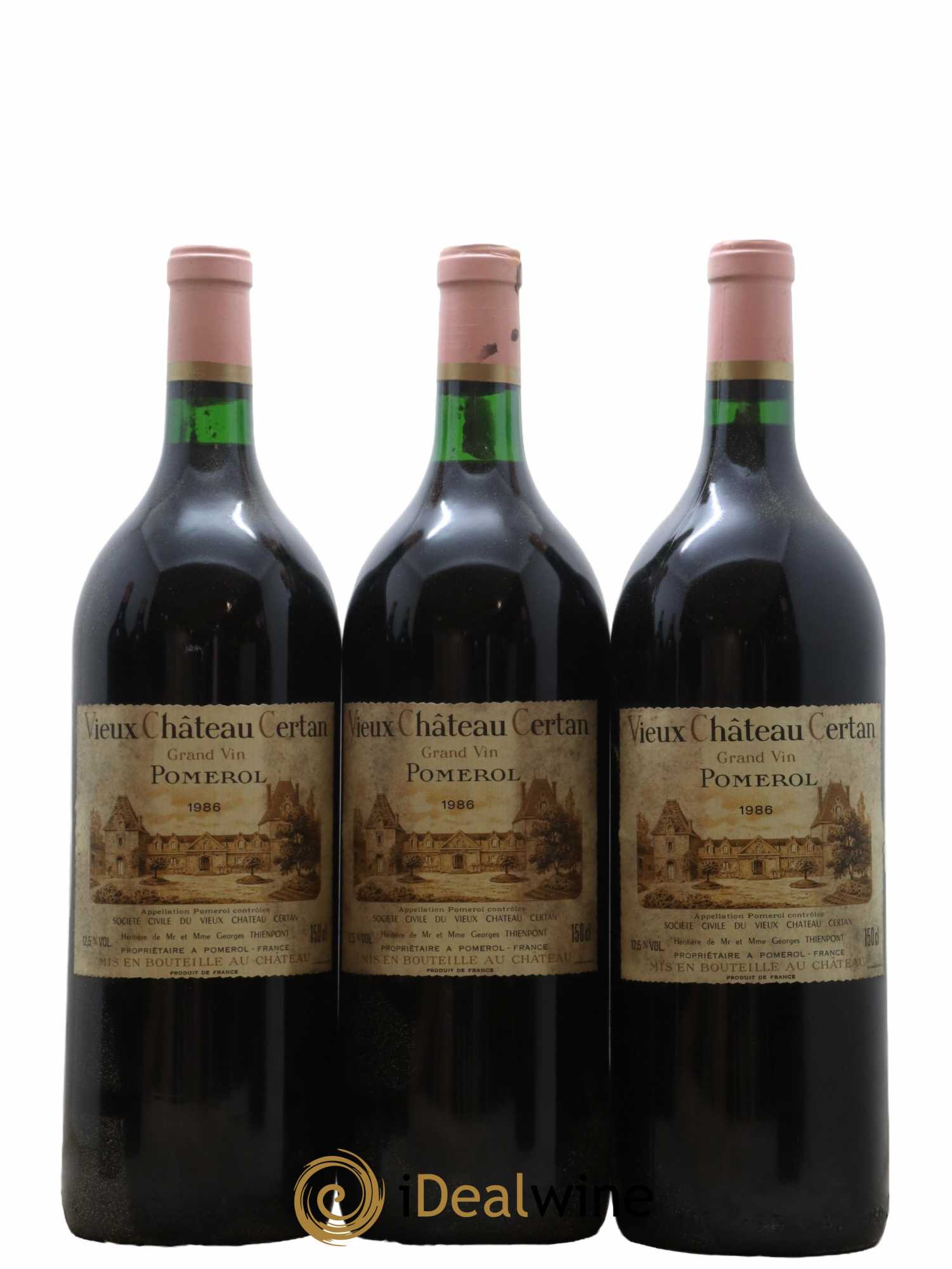 Vieux Château Certan 1986 - Lot de 6 magnums - 2