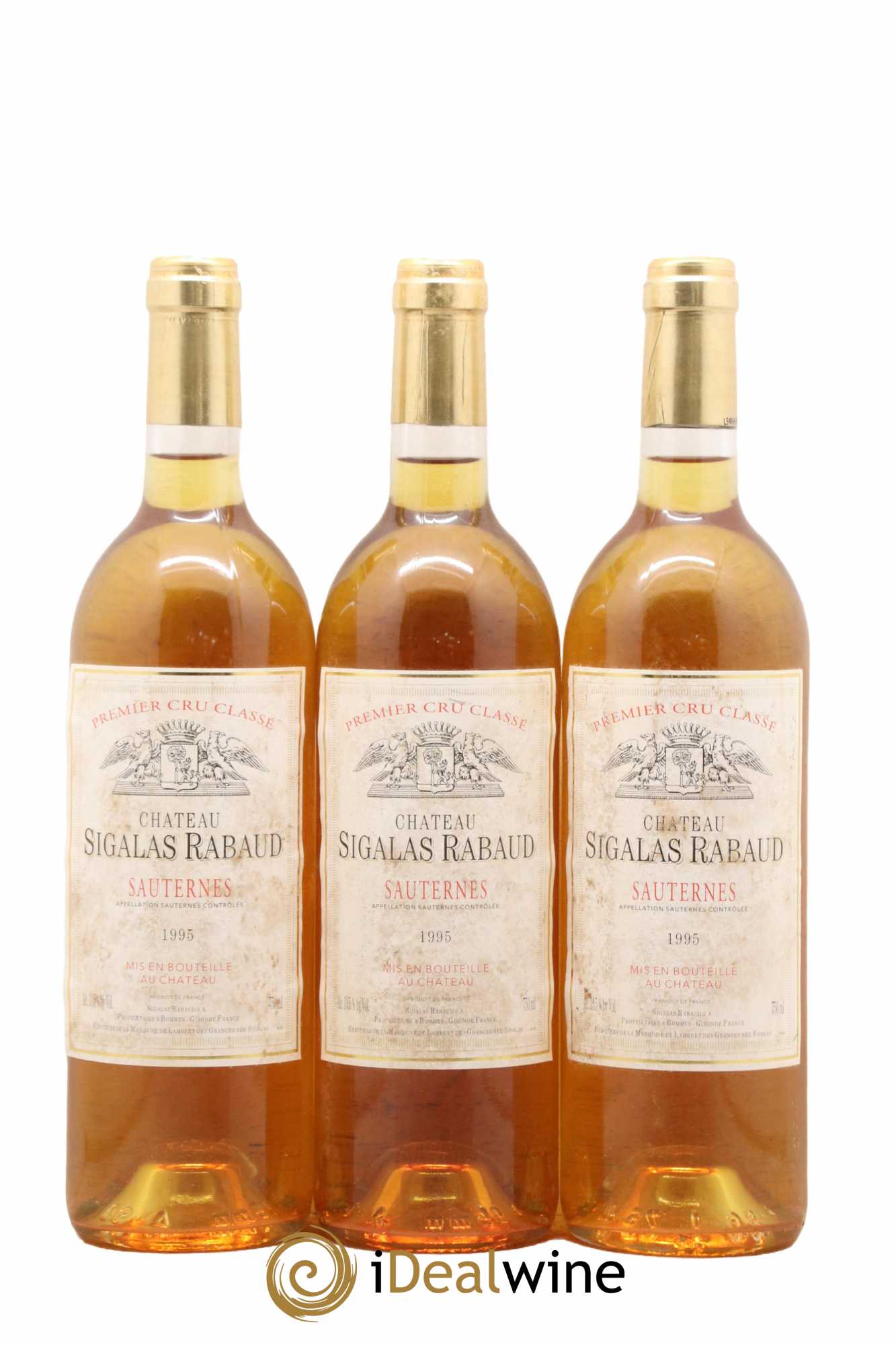 Château Sigalas Rabaud 1er Grand Cru Classé 1995 - Lotto di 12 bottiglie - 2
