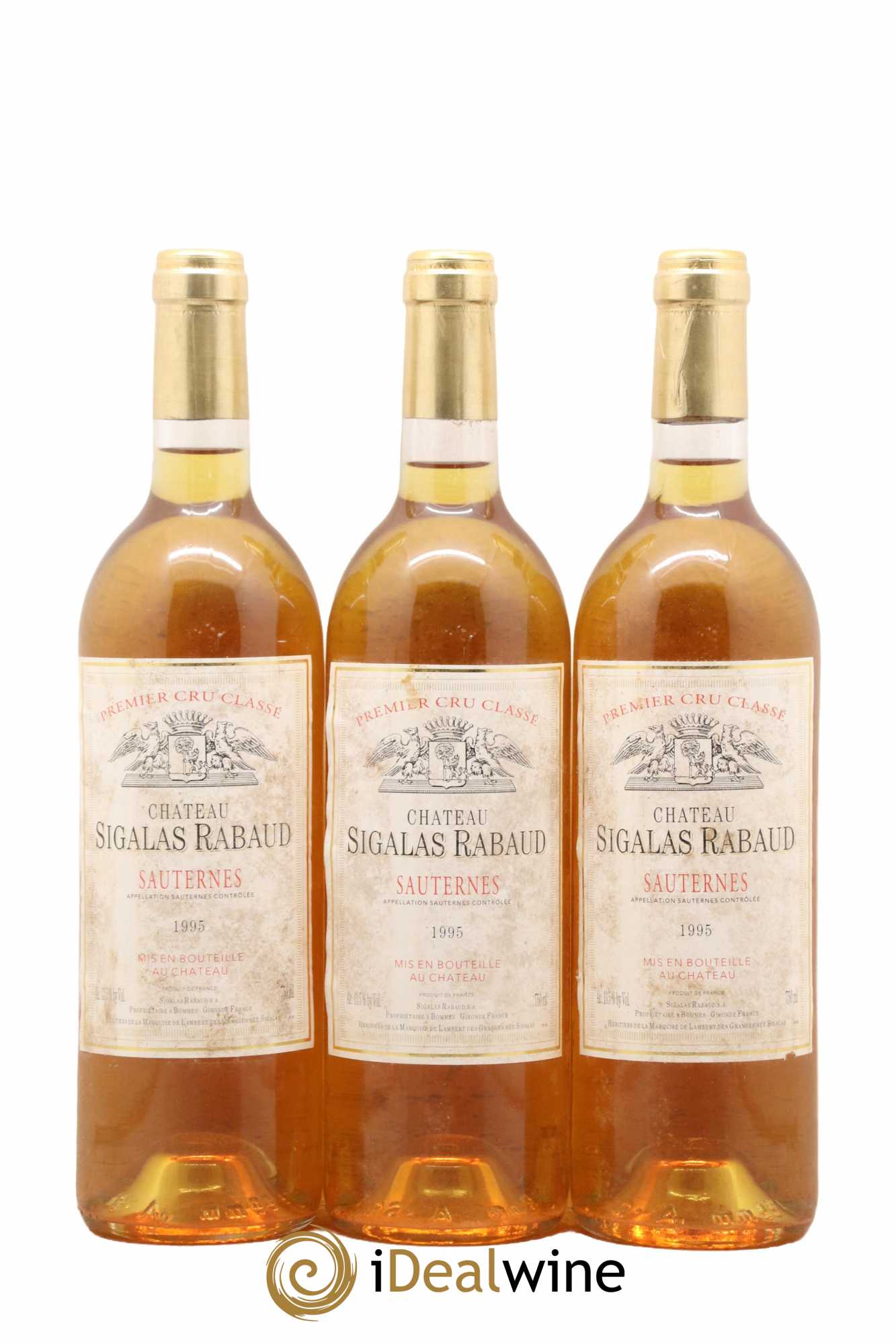 Château Sigalas Rabaud 1er Grand Cru Classé 1995 - Lotto di 12 bottiglie - 4