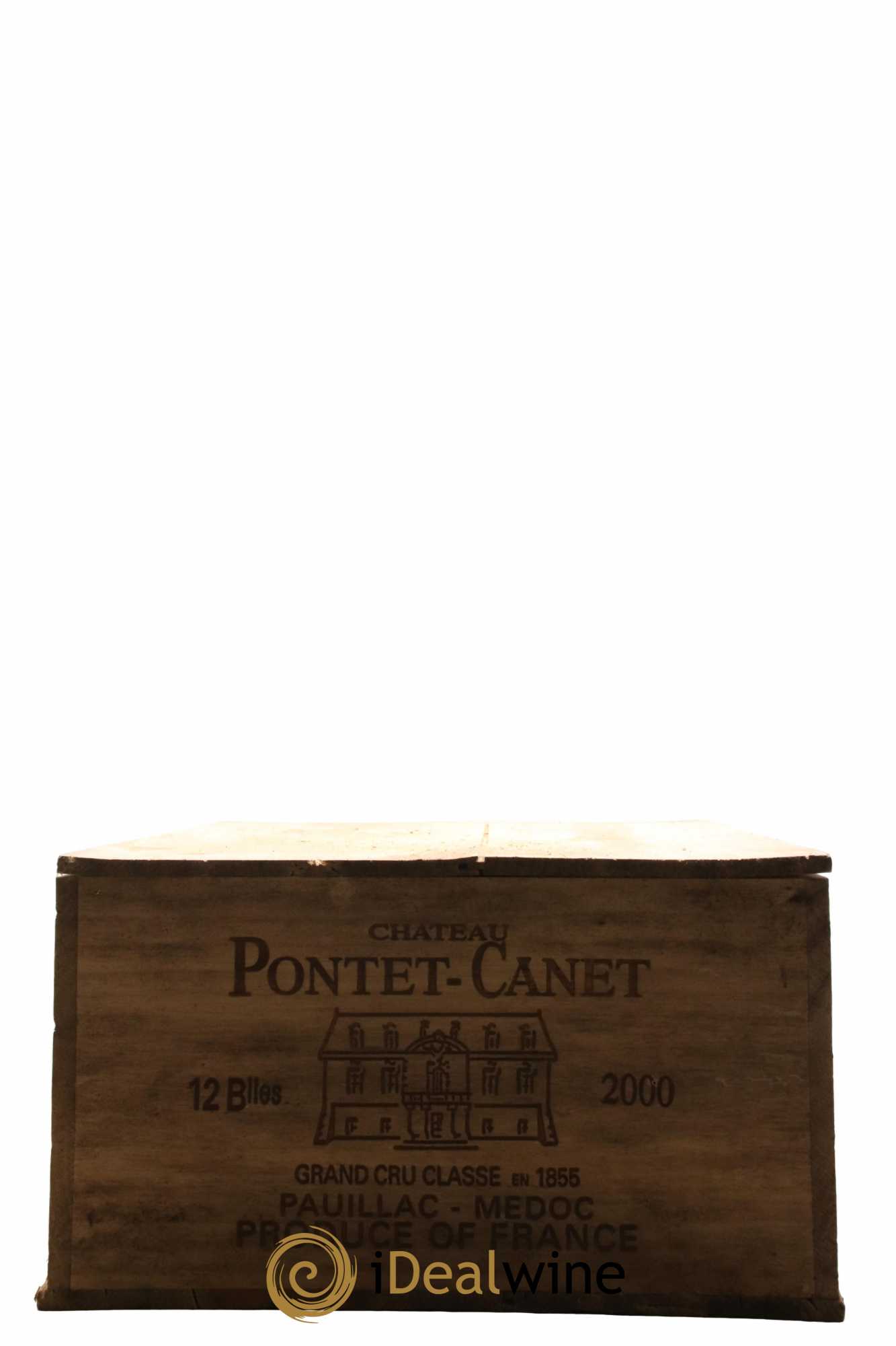 Château Pontet Canet 5ème Grand Cru Classé  2000 - Lot de 12 bouteilles - 5