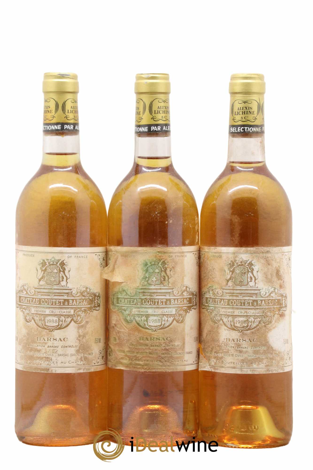 Château Coutet 1er Grand Cru Classé 1988 - Lotto di 12 bottiglie - 4