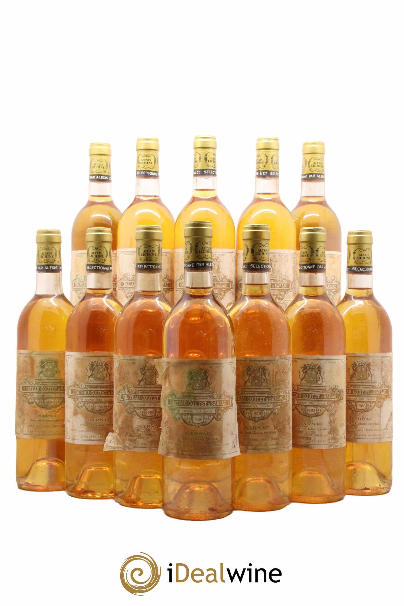 Château Coutet 1er Grand Cru Classé 1988 - Lotto di 12 bottiglie - 0