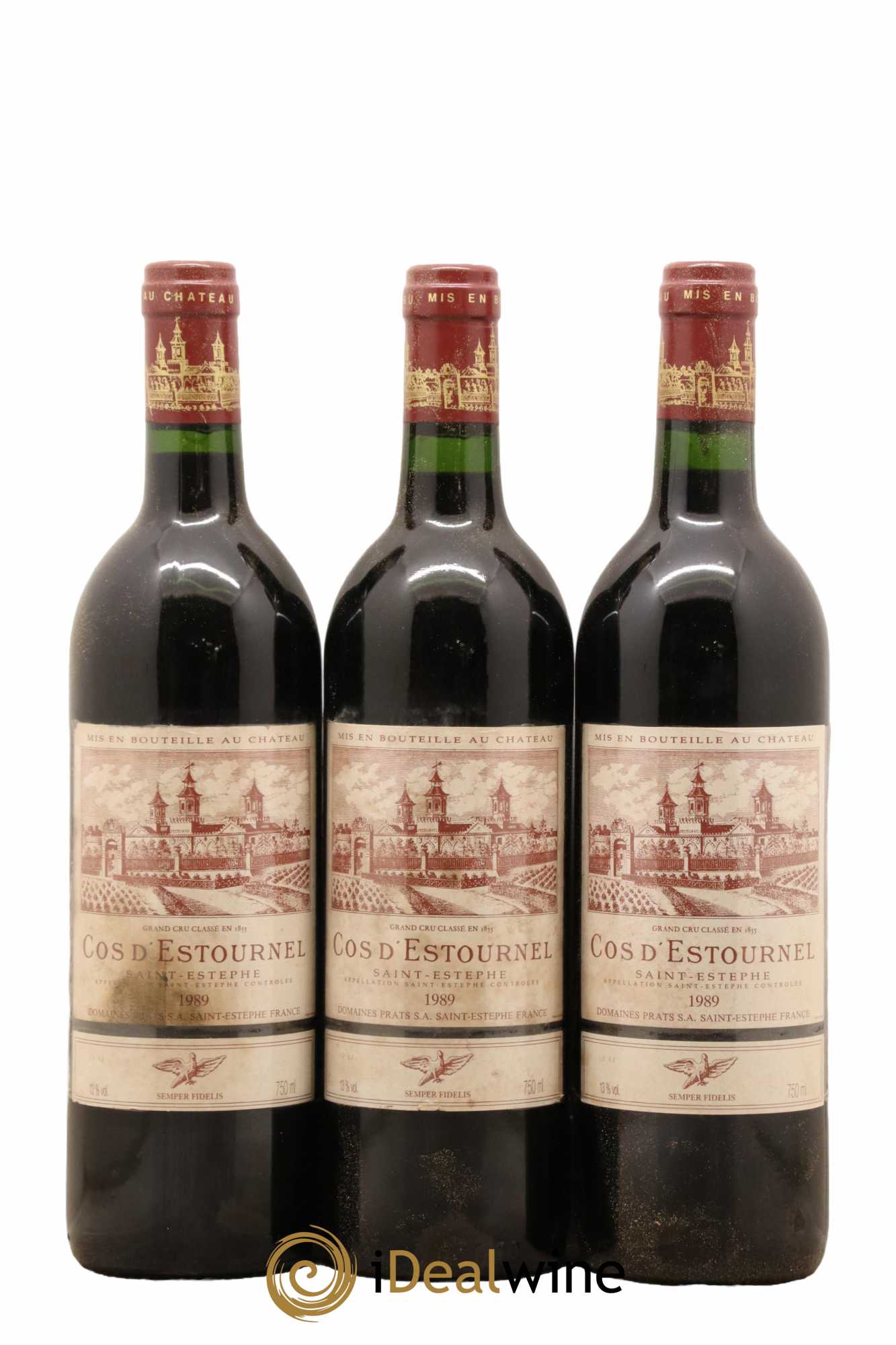 Cos d'Estournel 2ème Grand Cru Classé 1989 - Lot de 12 bouteilles - 1
