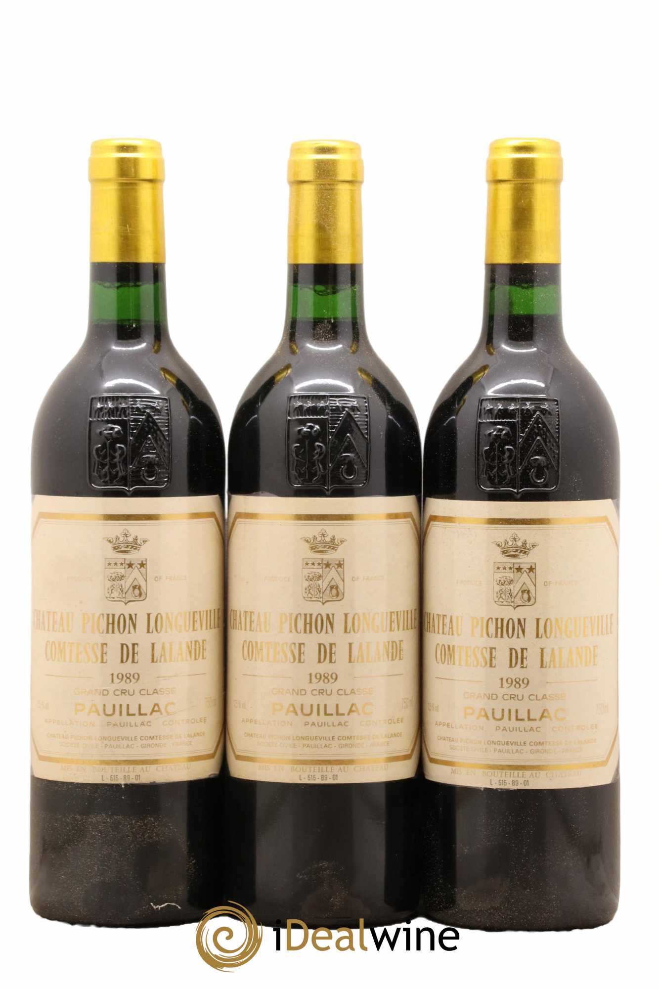 Château Pichon Longueville Comtesse de Lalande 2ème Grand Cru Classé 1989 - Lot de 12 bouteilles - 3