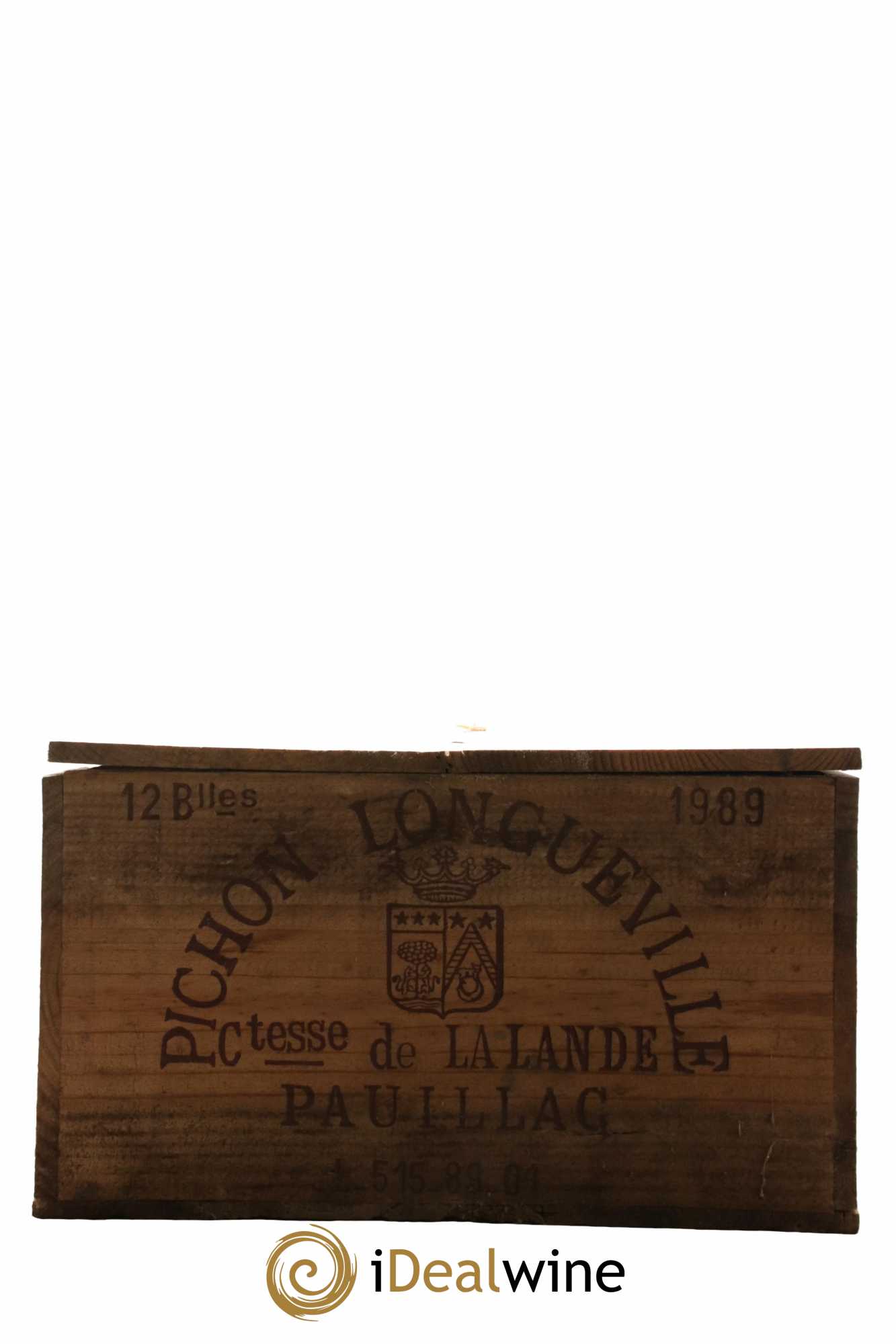 Château Pichon Longueville Comtesse de Lalande 2ème Grand Cru Classé 1989 - Lot de 12 bouteilles - 6