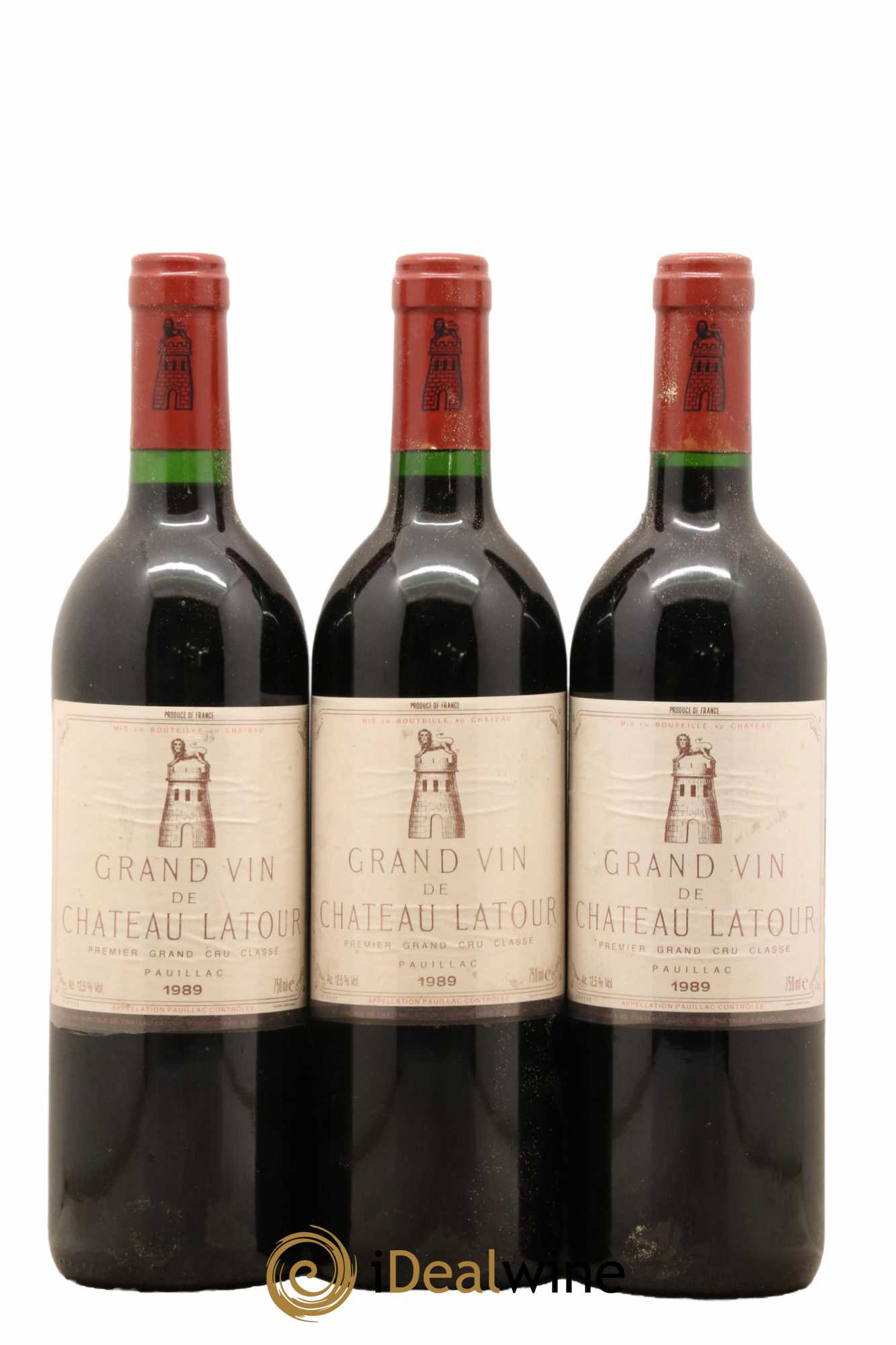 Château Latour 1er Grand Cru Classé 1989 - Lot de 12 bouteilles - 1