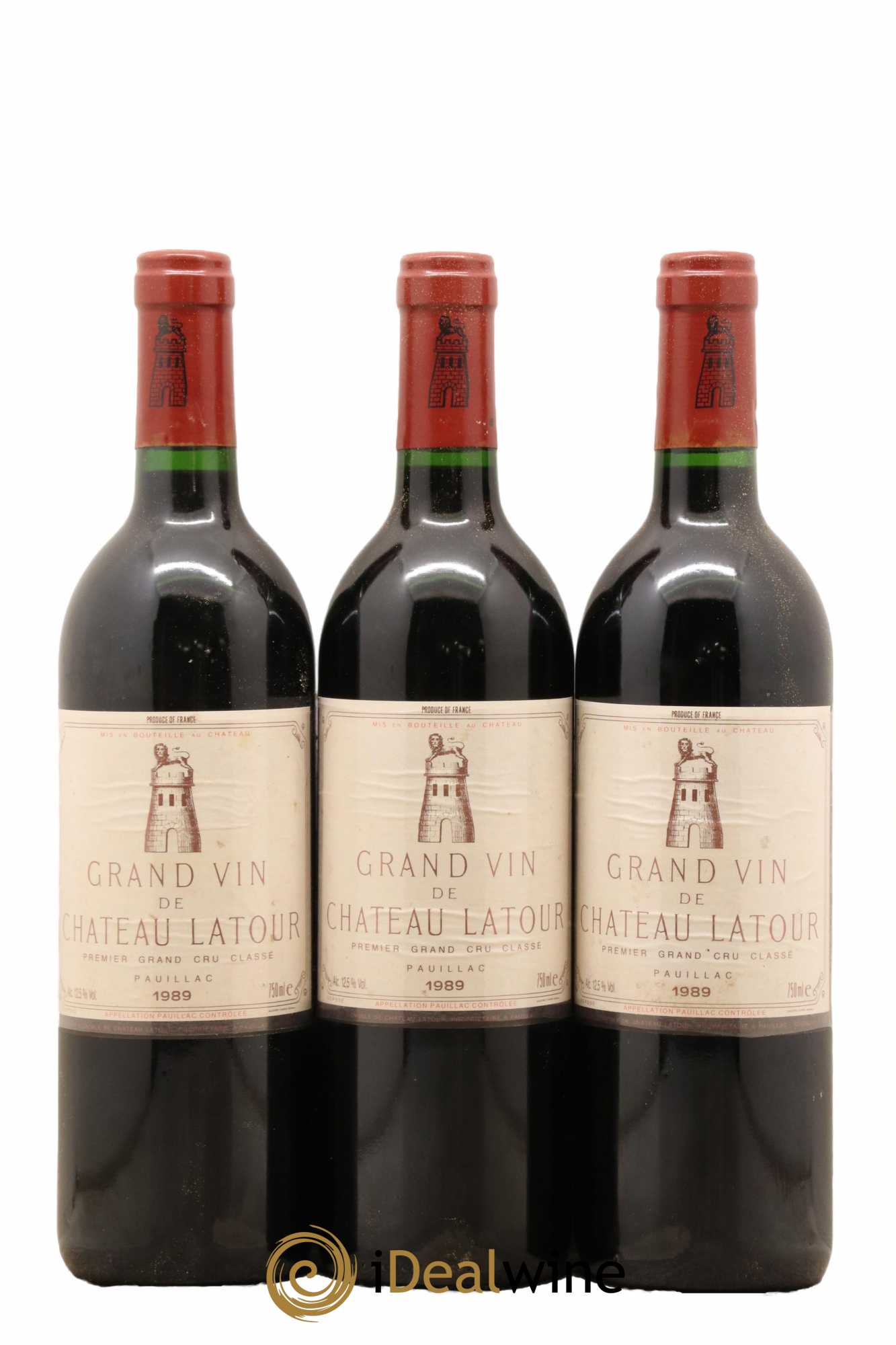 Château Latour 1er Grand Cru Classé 1989 - Lot de 12 bouteilles - 3
