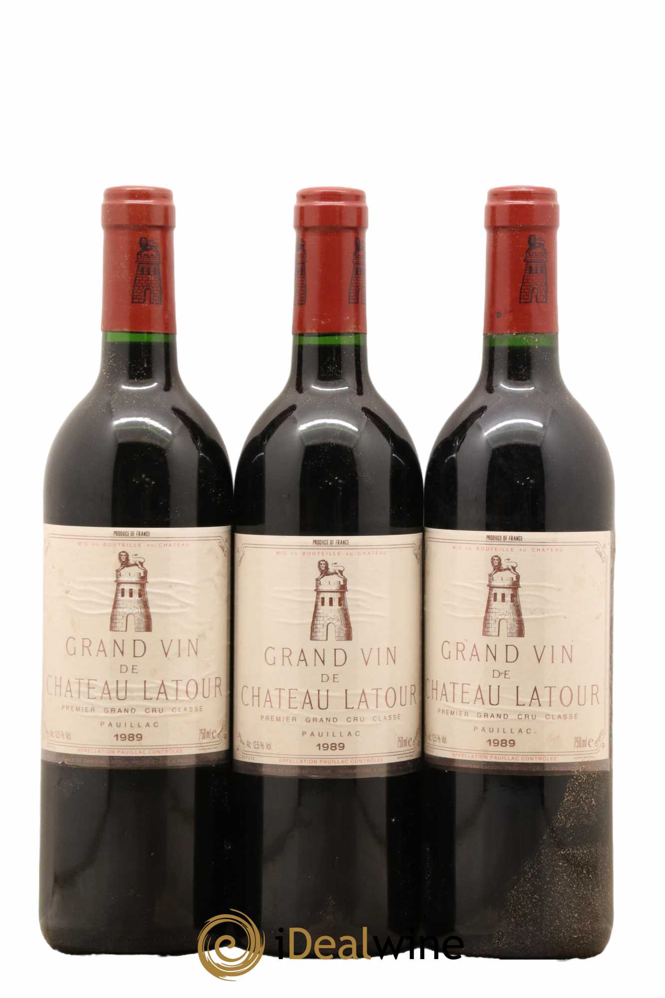 Château Latour 1er Grand Cru Classé 1989 - Lot de 12 bouteilles - 4