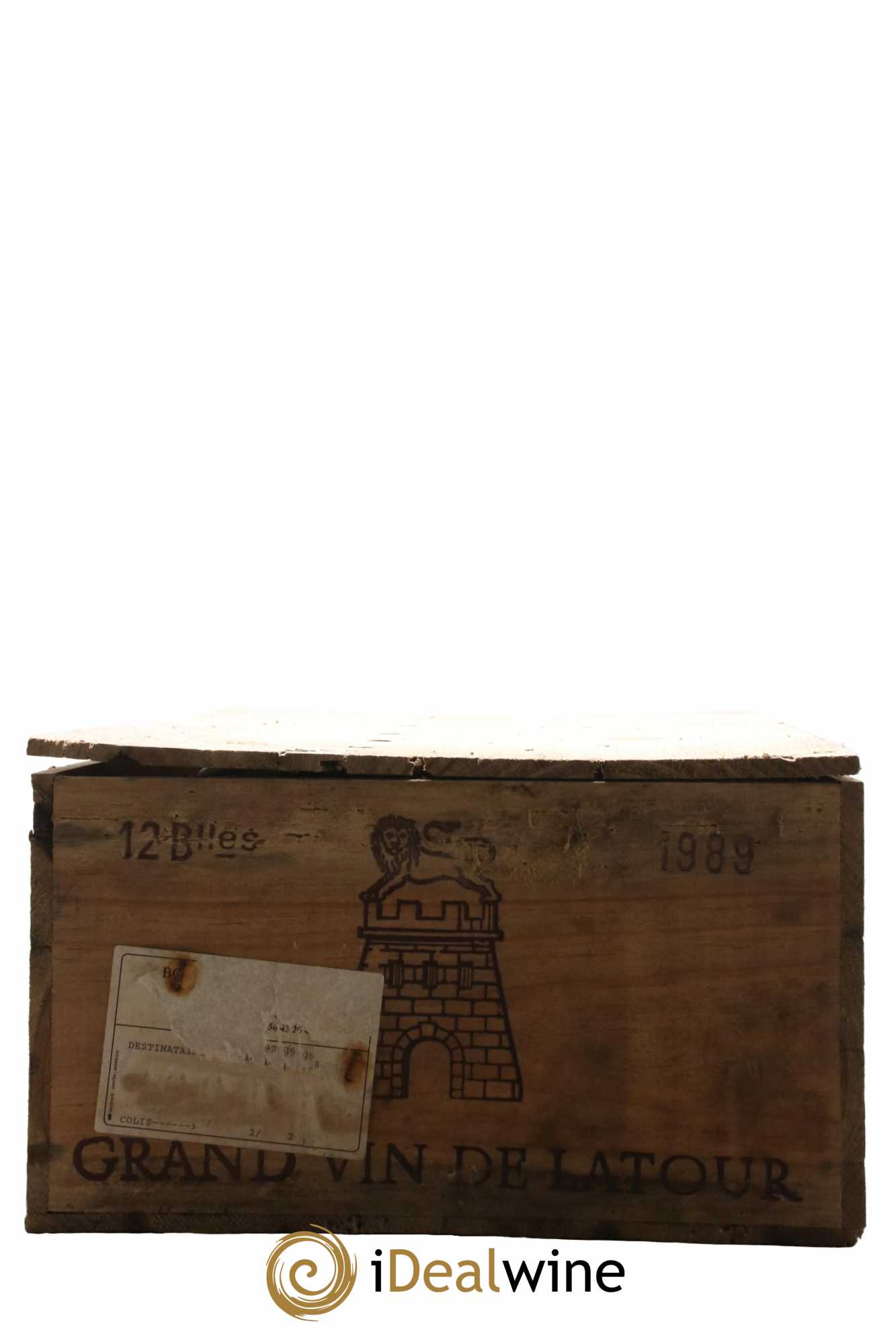 Château Latour 1er Grand Cru Classé 1989 - Lot de 12 bouteilles - 6