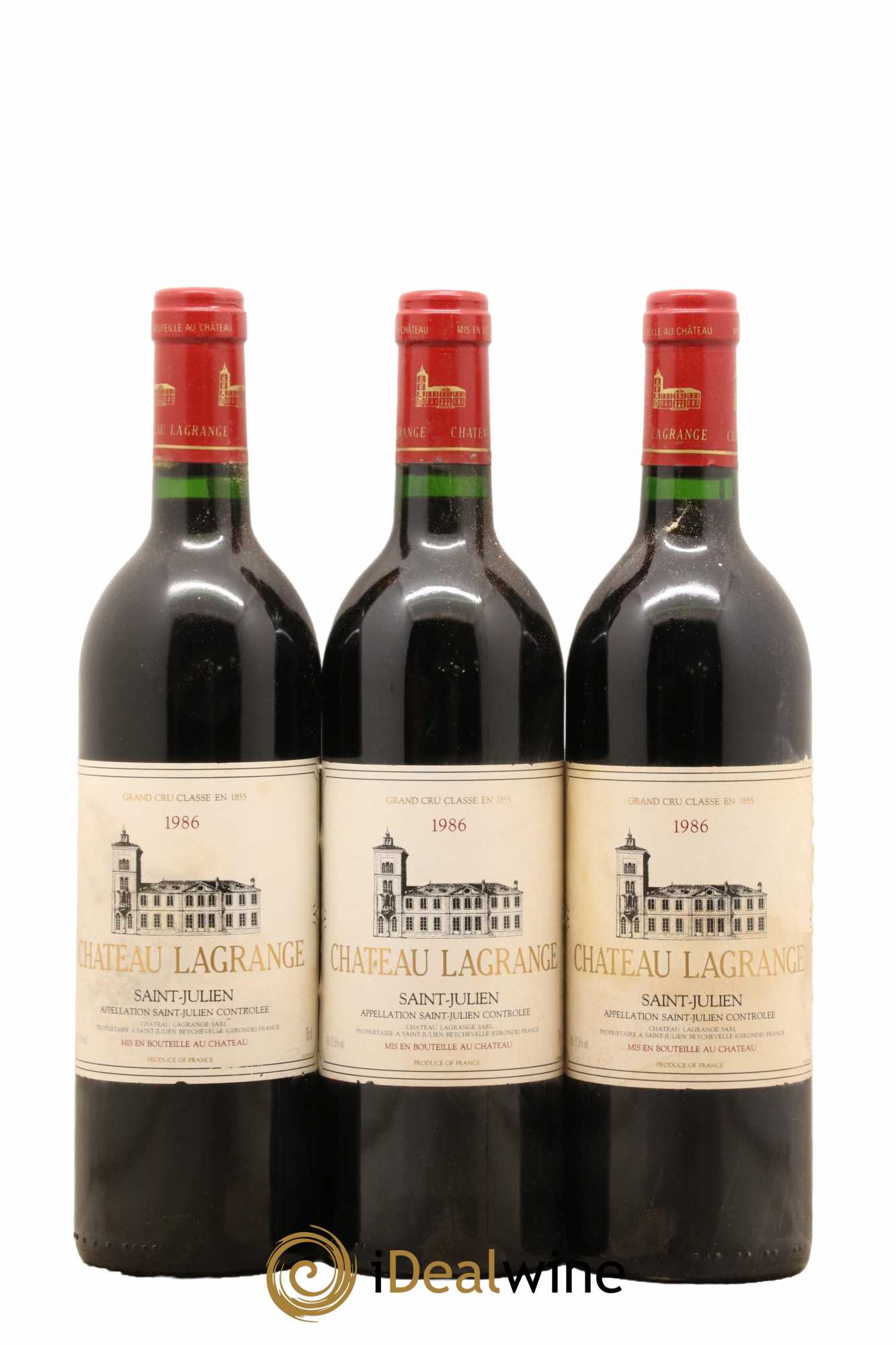 Château Lagrange 3ème Grand Cru Classé 1986 - Lot de 12 bouteilles - 2