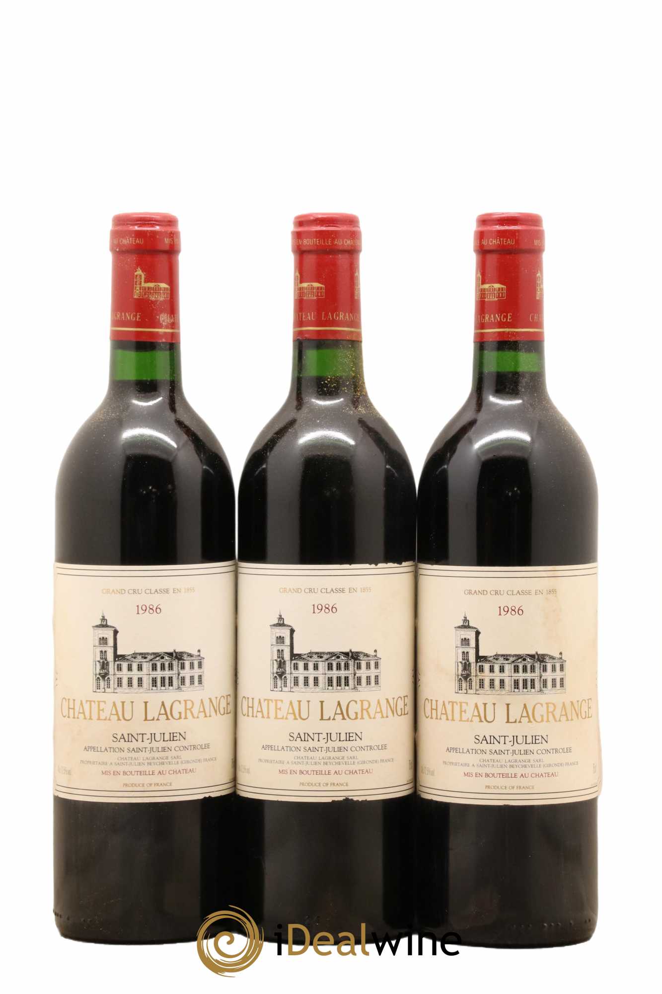 Château Lagrange 3ème Grand Cru Classé 1986 - Lot de 12 bouteilles - 3