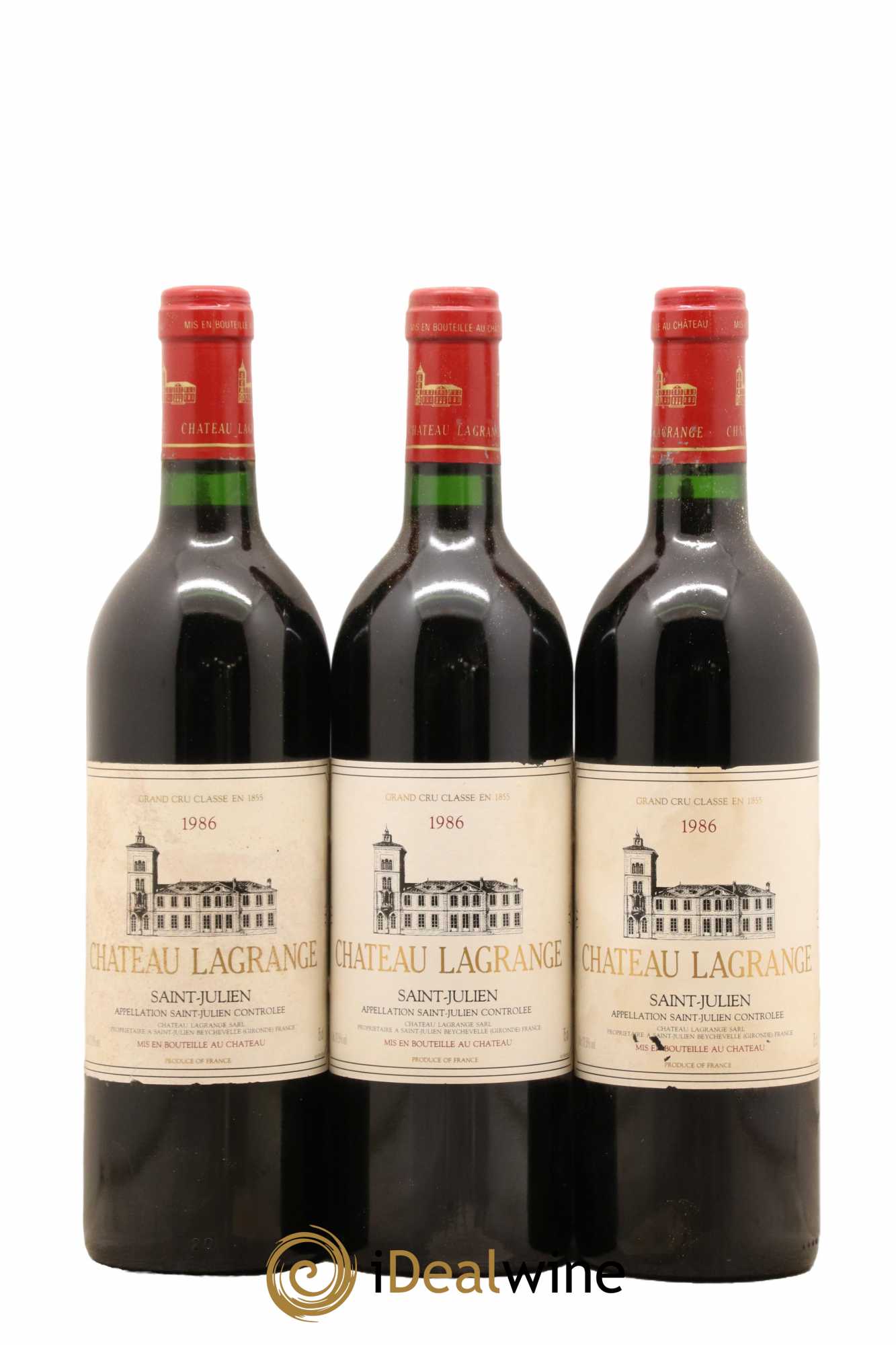 Château Lagrange 3ème Grand Cru Classé 1986 - Lot de 12 bouteilles - 4