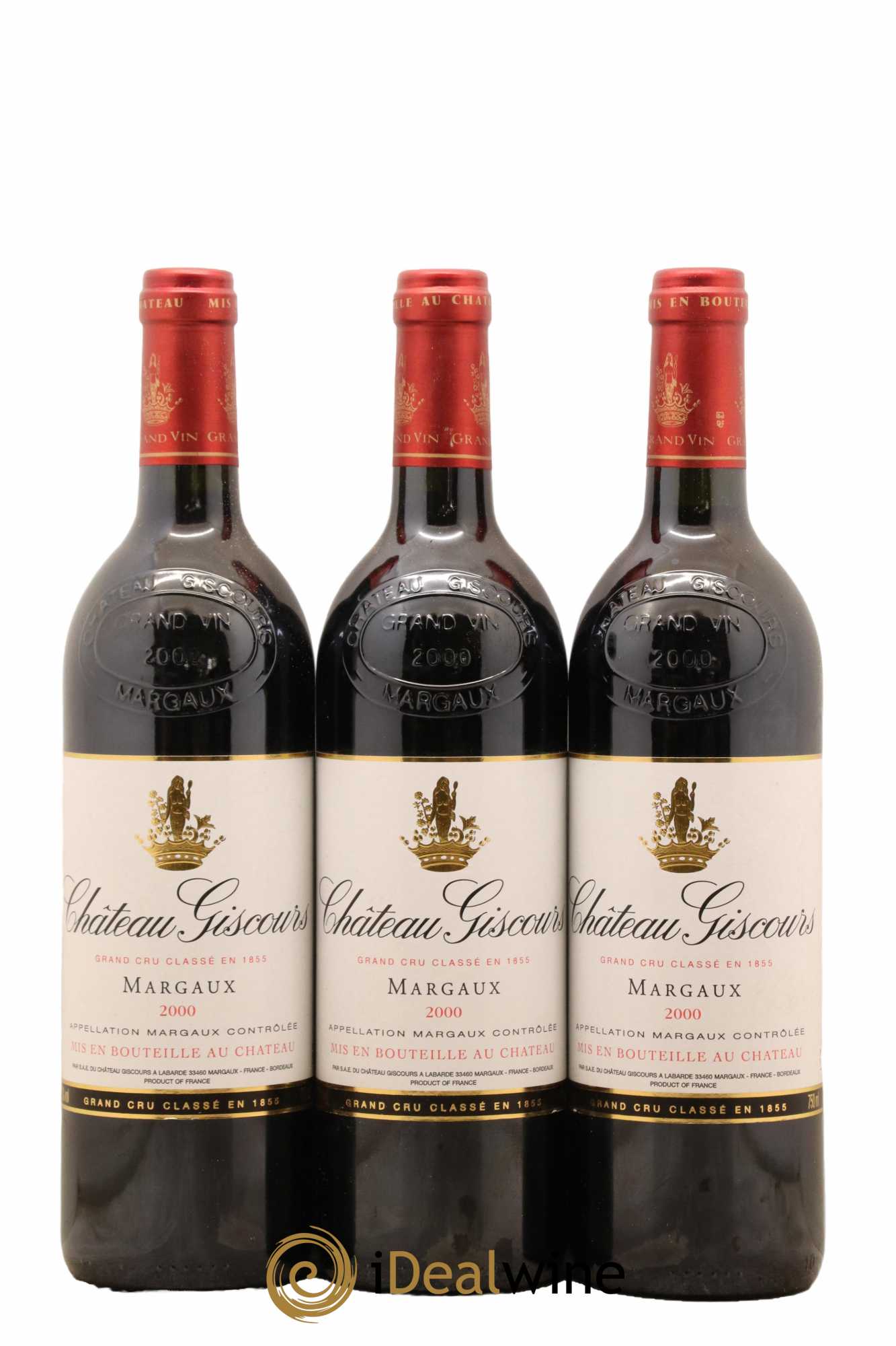 Château Giscours 3ème Grand Cru Classé 2000 - Lot de 12 bouteilles - 1