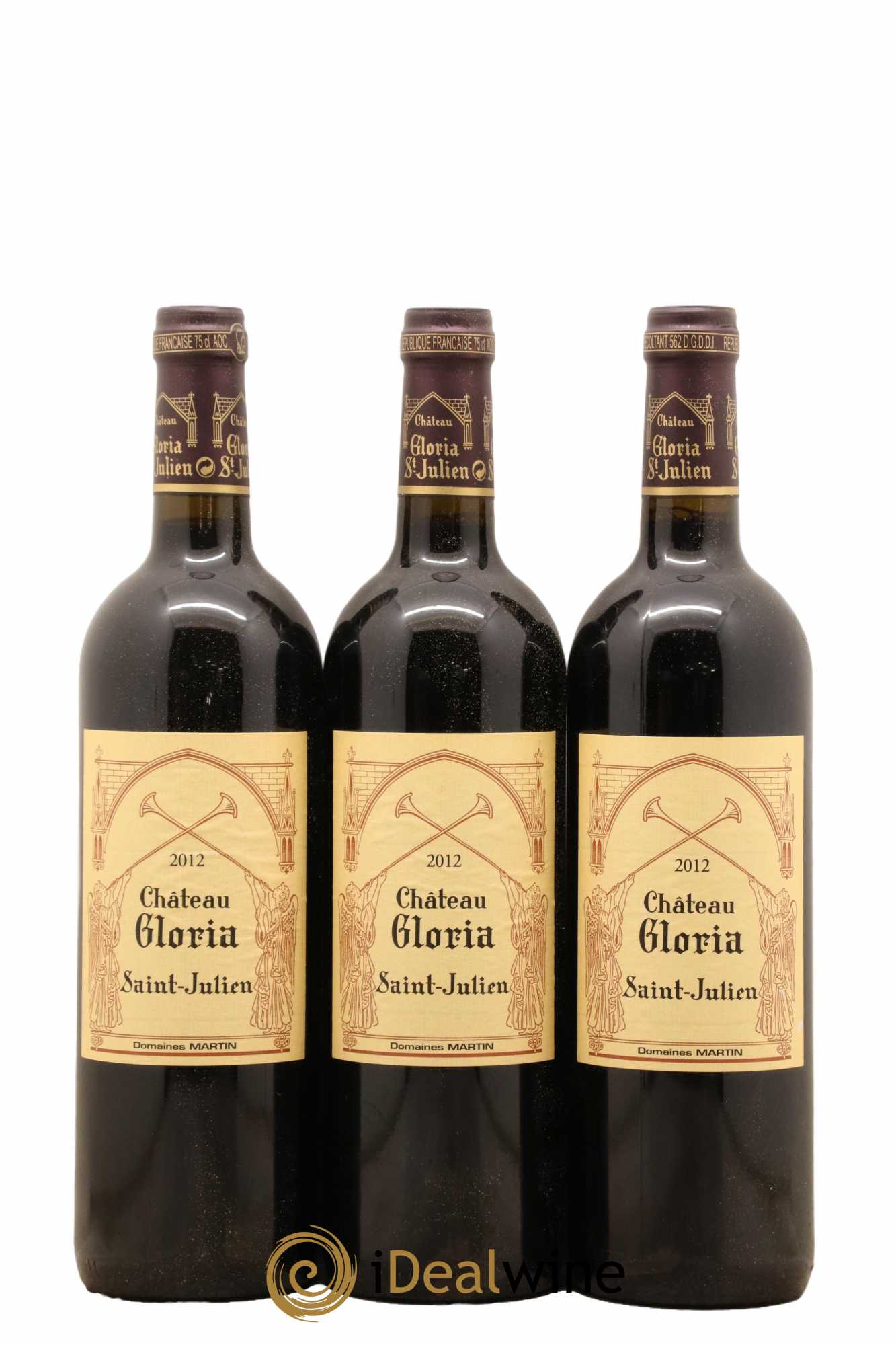 Château Gloria  2012 - Lot de 12 bouteilles - 1