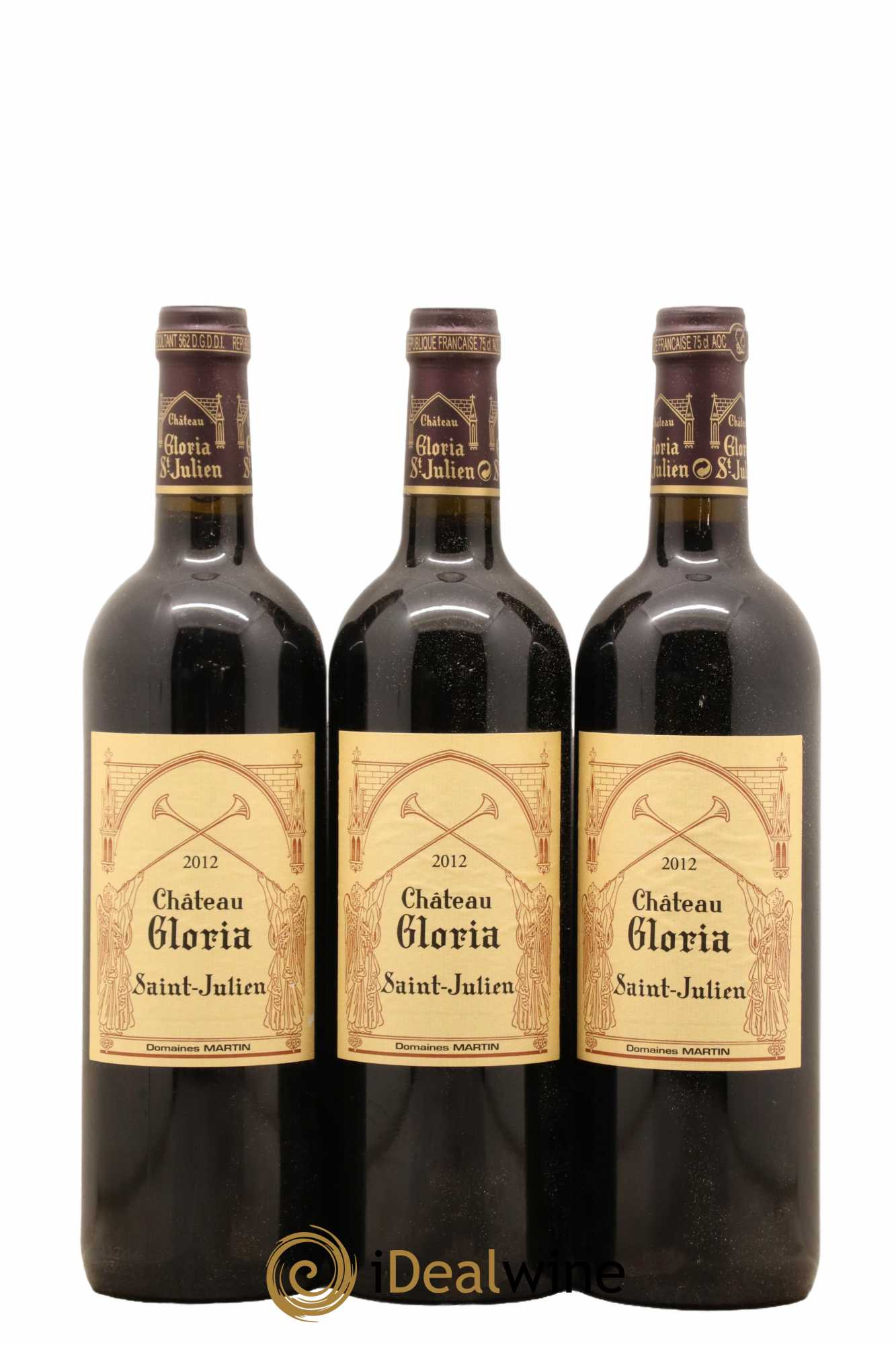Château Gloria  2012 - Lot de 12 bouteilles - 2