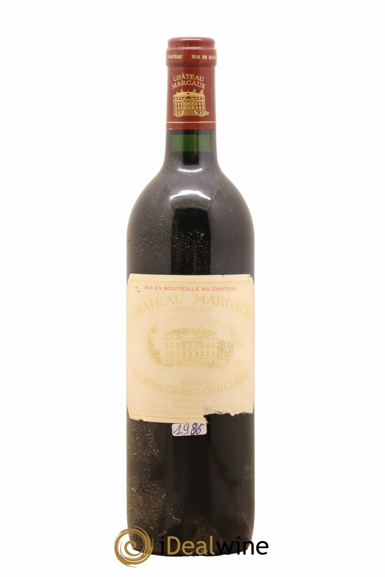 Château Margaux 1er Grand Cru Classé 1986 - Lot de 1 bouteille - 0