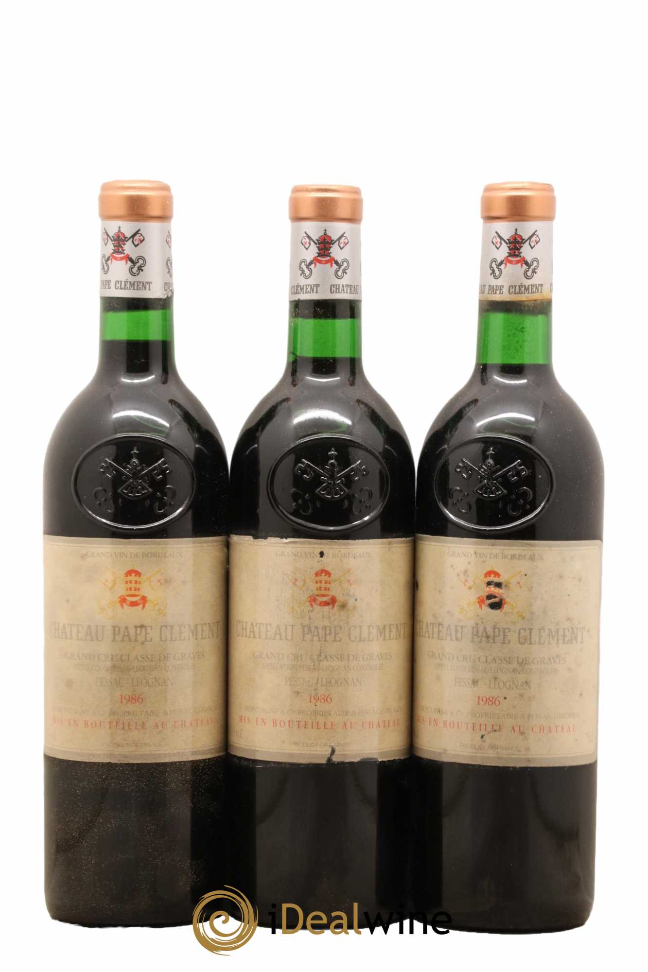 Château Pape Clément Cru Classé de Graves 1986 - Lot of 12 bottles - 4