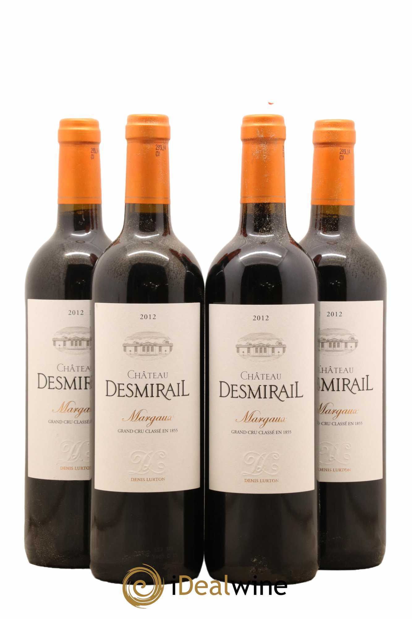 Château Desmirail 3ème Grand Cru Classé 2012 - Lot de 4 bouteilles - 0