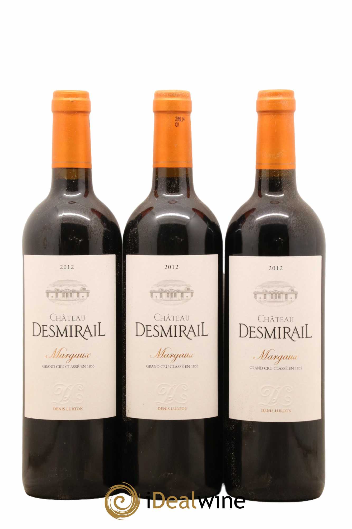 Château Desmirail 3ème Grand Cru Classé 2012 - Lot de 3 bouteilles - 0