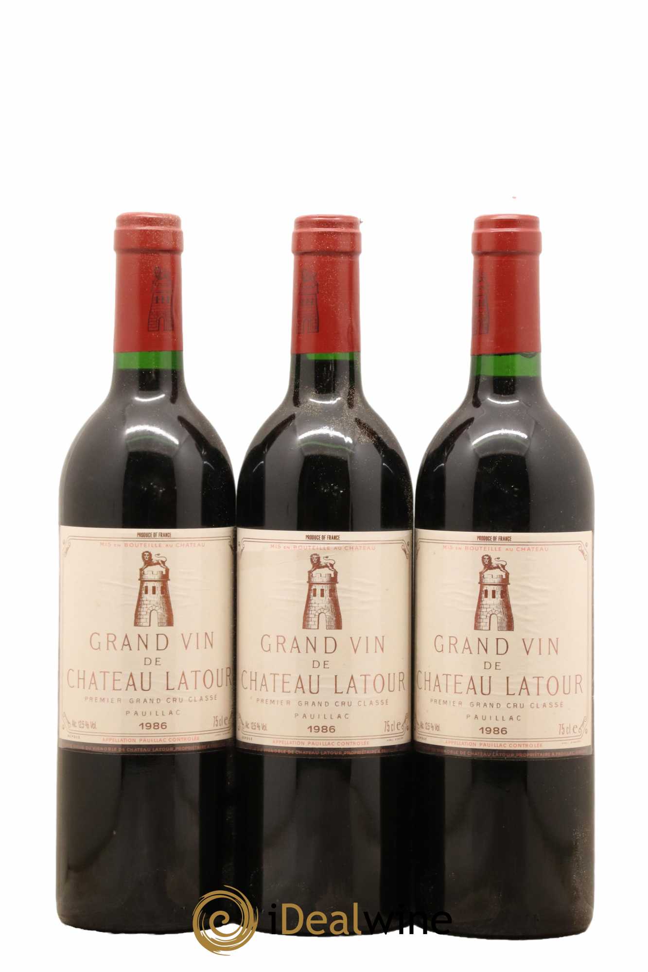 Château Latour 1er Grand Cru Classé 1986 - Lot de 12 bouteilles - 2