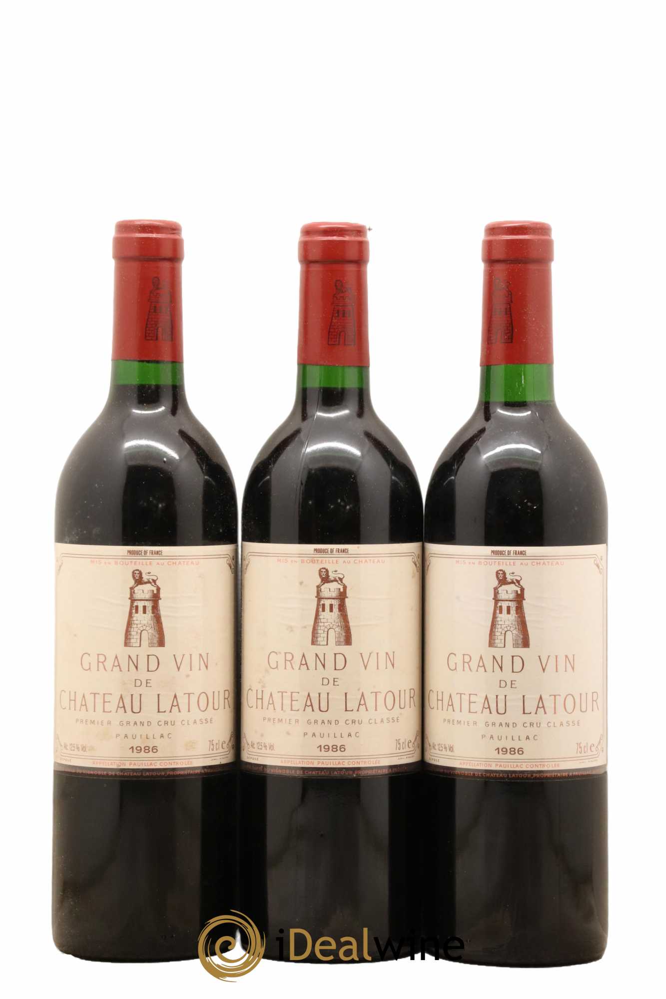 Château Latour 1er Grand Cru Classé 1986 - Lot de 12 bouteilles - 4