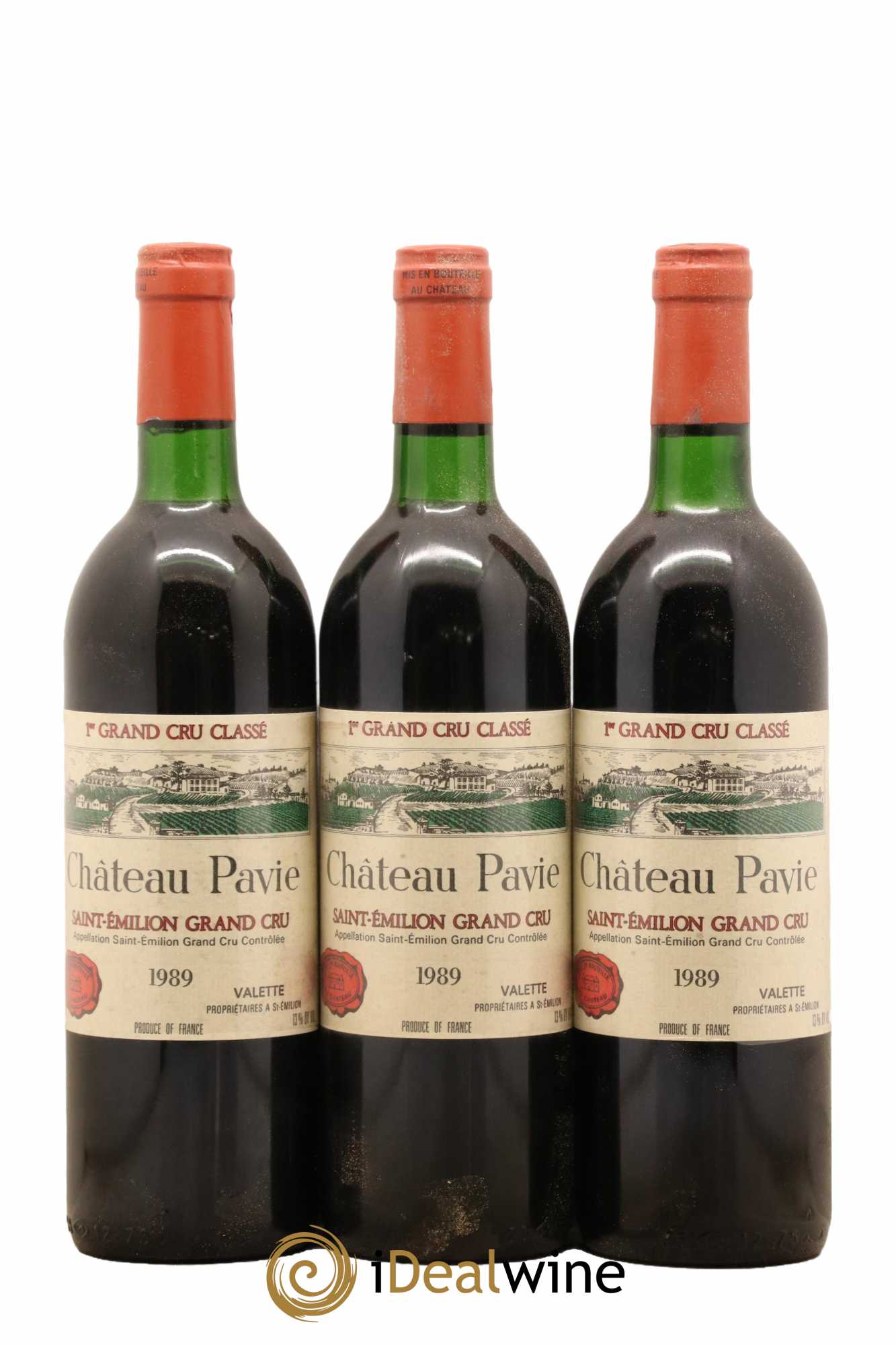 Château Pavie 1er Grand Cru Classé A 1989 - Lot de 12 bouteilles - 3