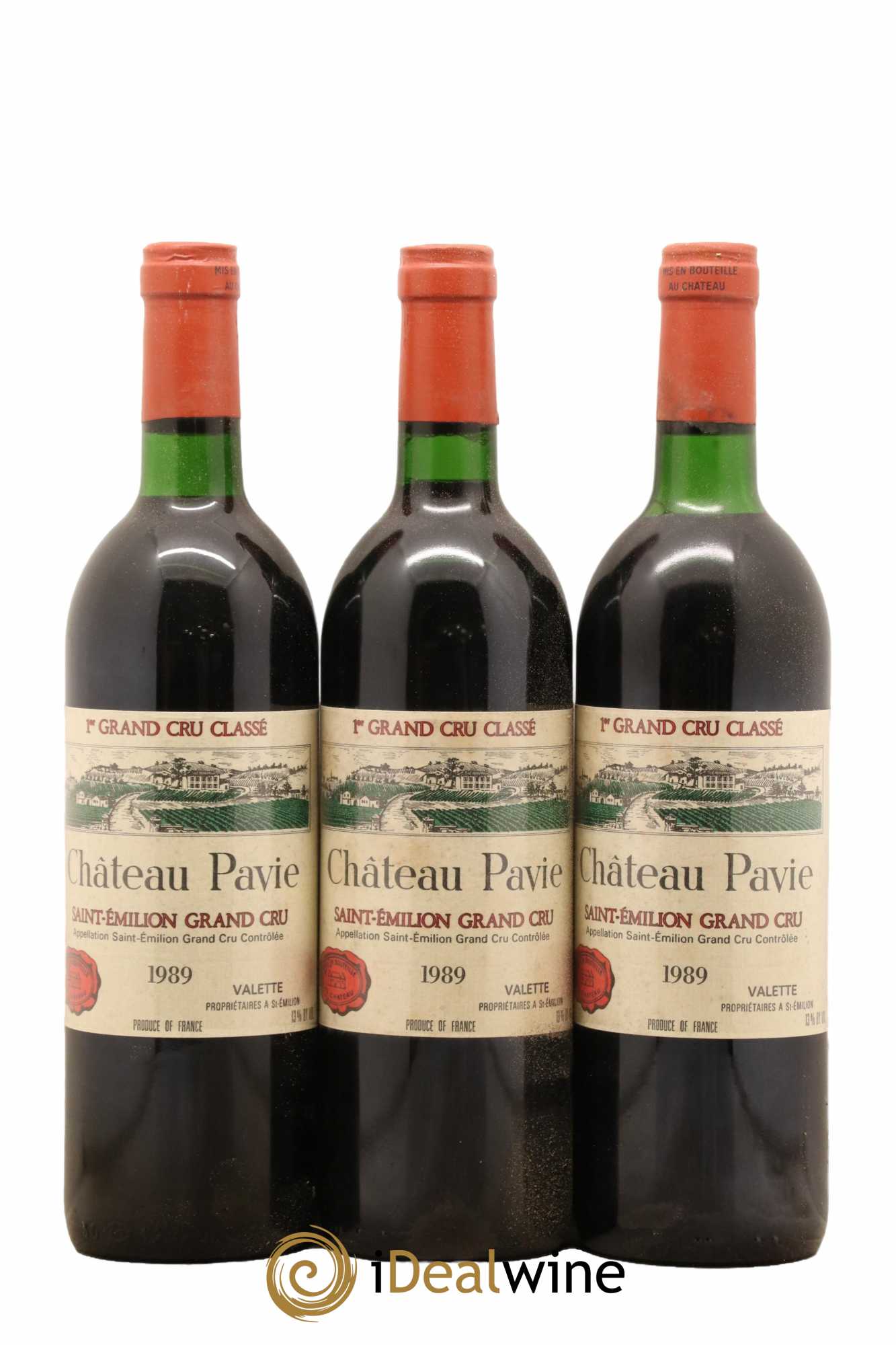 Château Pavie 1er Grand Cru Classé A 1989 - Lot de 12 bouteilles - 4