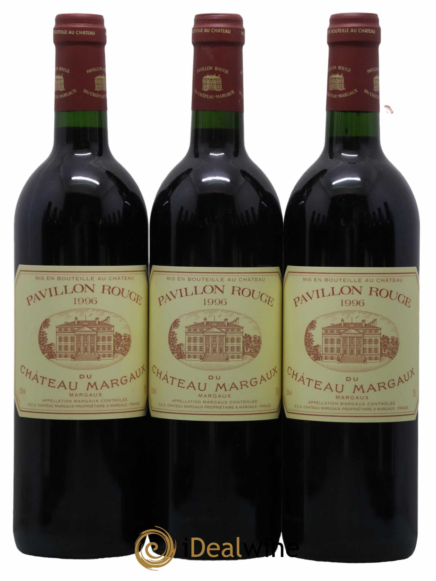 Pavillon Rouge du Château Margaux Second Vin 1996 - Lot de 12 bouteilles - 1