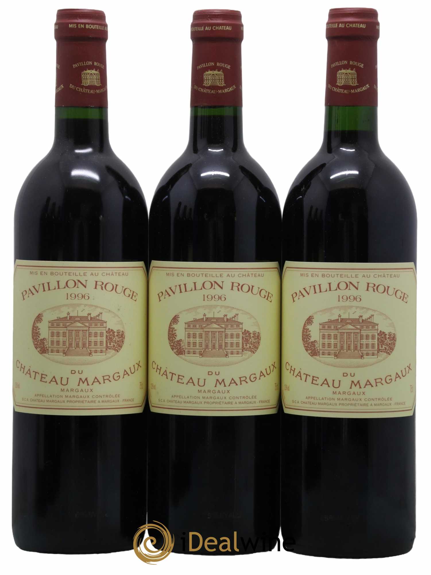 Pavillon Rouge du Château Margaux Second Vin 1996 - Lot de 12 bouteilles - 3