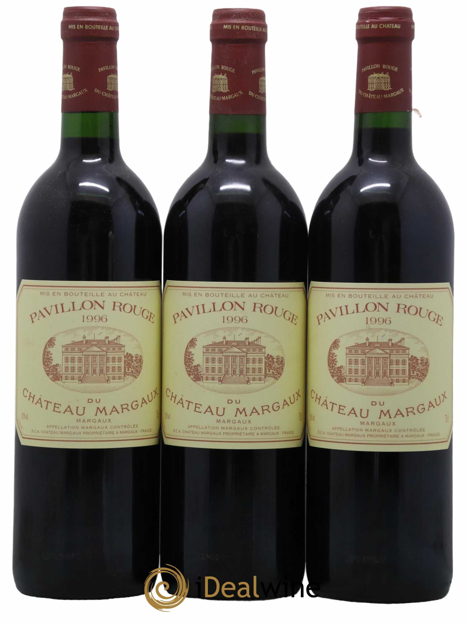Pavillon Rouge du Château Margaux Second Vin 1996 - Lot de 12 bouteilles - 4