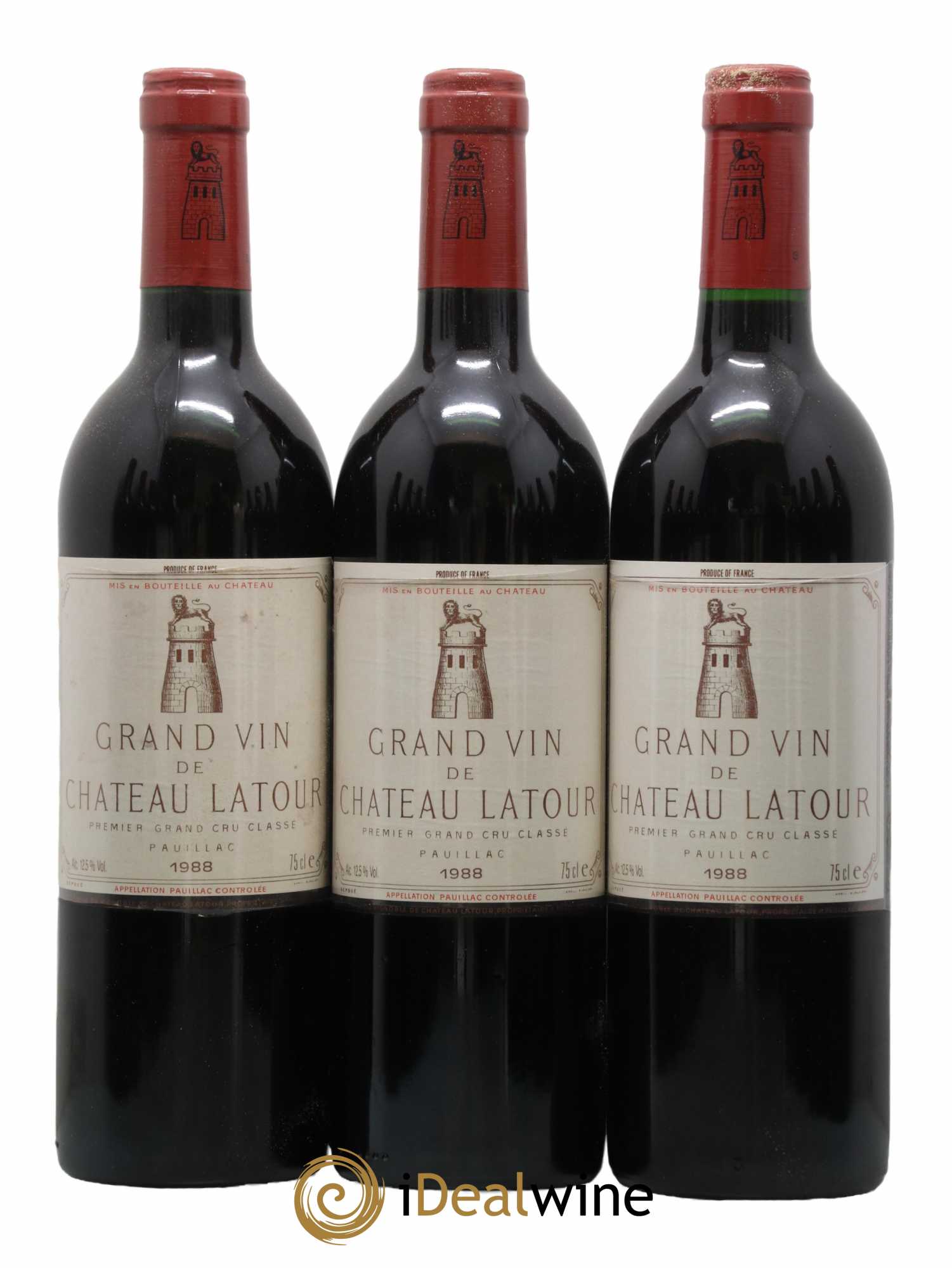 Château Latour 1er Grand Cru Classé 1988 - Lot de 12 bouteilles - 1