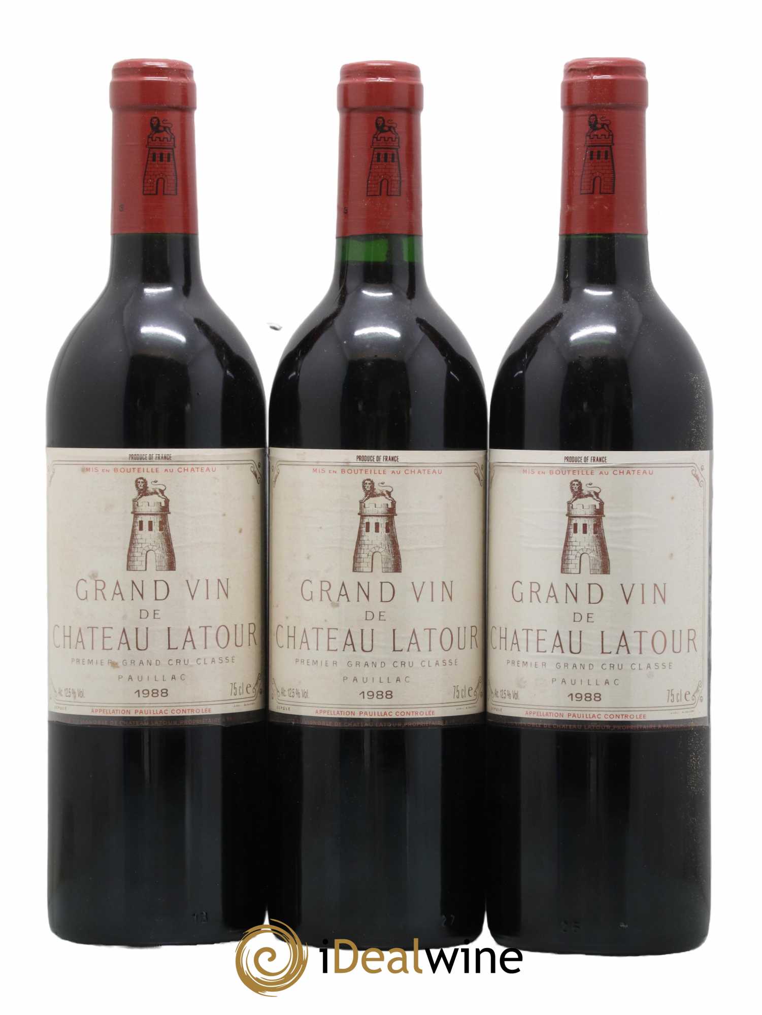 Château Latour 1er Grand Cru Classé 1988 - Lot de 12 bouteilles - 4