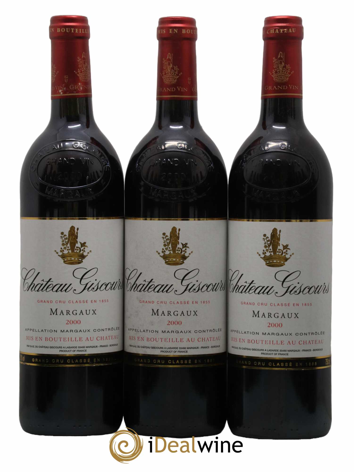 Château Giscours 3ème Grand Cru Classé 2000 - Lot de 12 bouteilles - 1