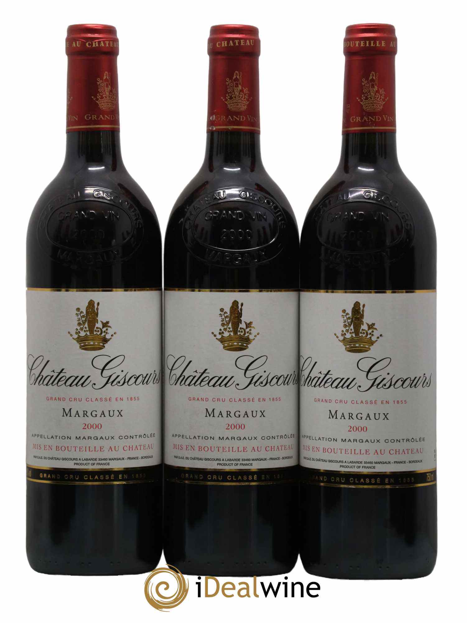 Château Giscours 3ème Grand Cru Classé 2000 - Lot de 12 bouteilles - 2