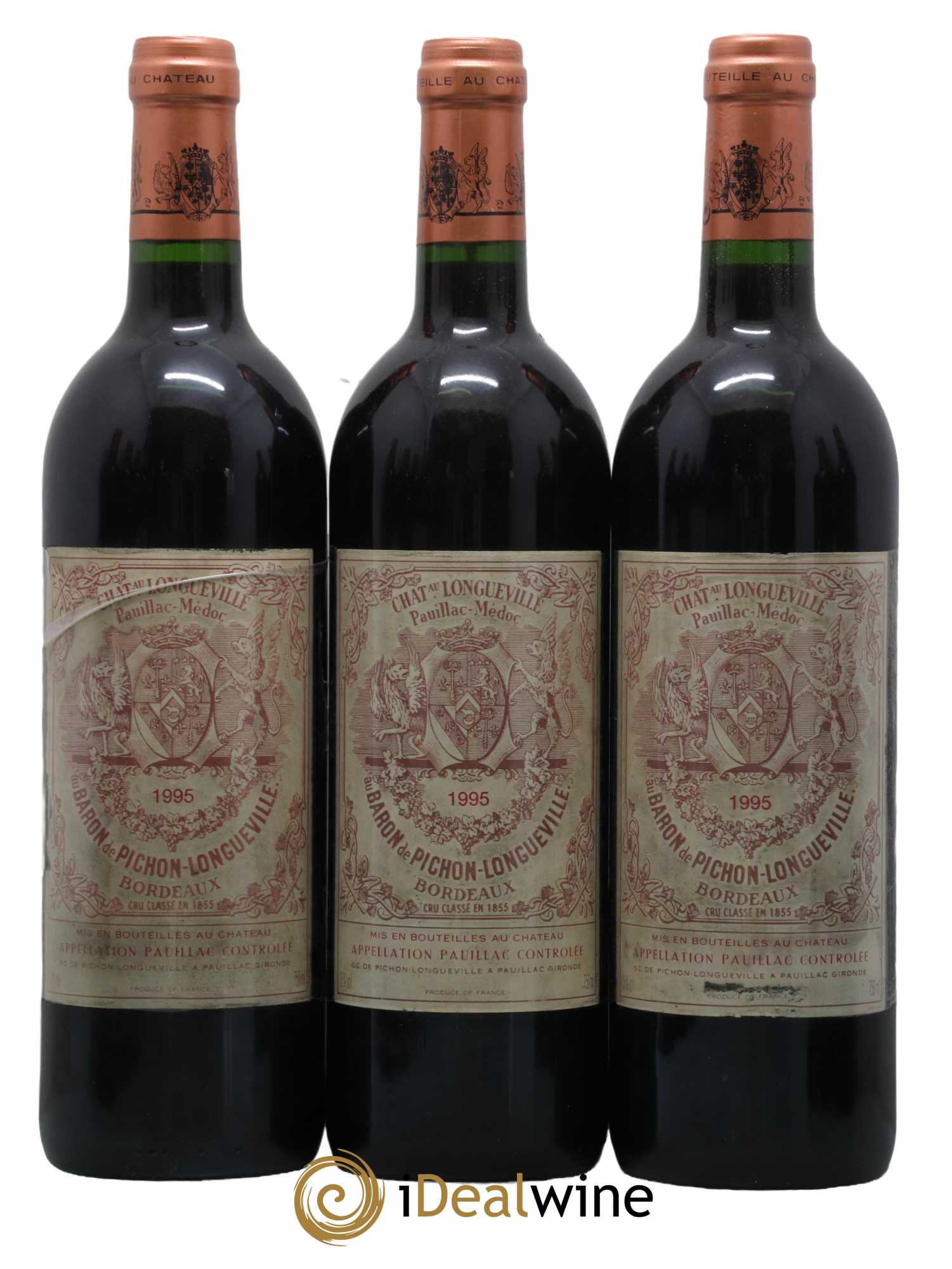 Pichon Longueville Baron 2ème Grand Cru Classé  1995 - Lot de 12 bouteilles - 2